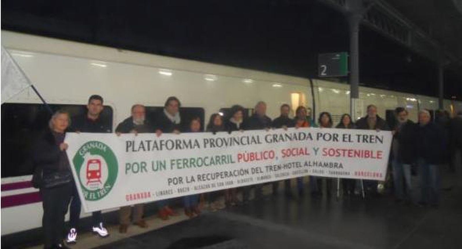 La Plataforma Provincial Granada apoya la iniciativa en defensa de los trenes nocturnos lanzada por la plataforma 'Oui au train de nuit'
