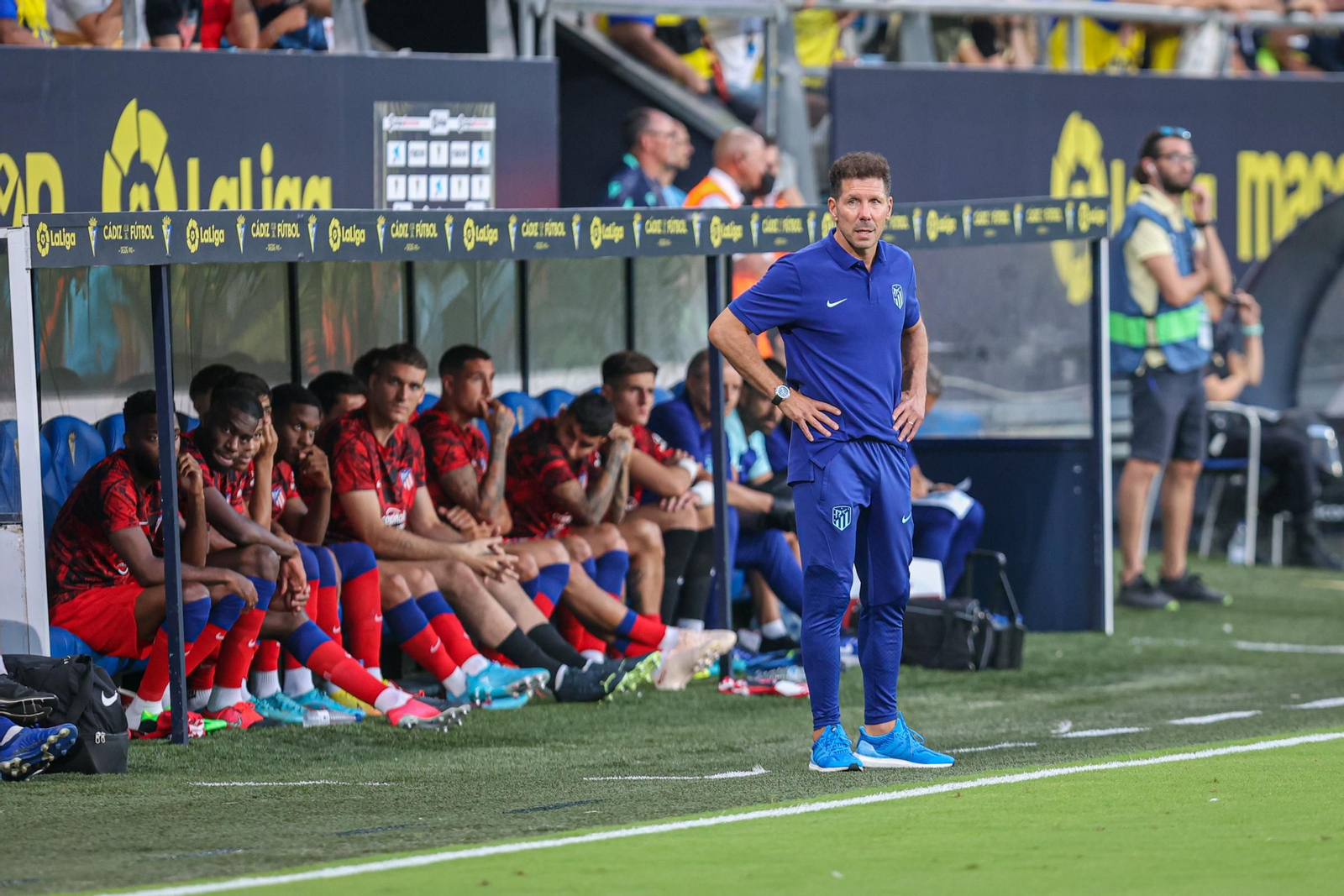 Las imágenes del Cádiz-Atlético de Madrid del Trofeo Carranza