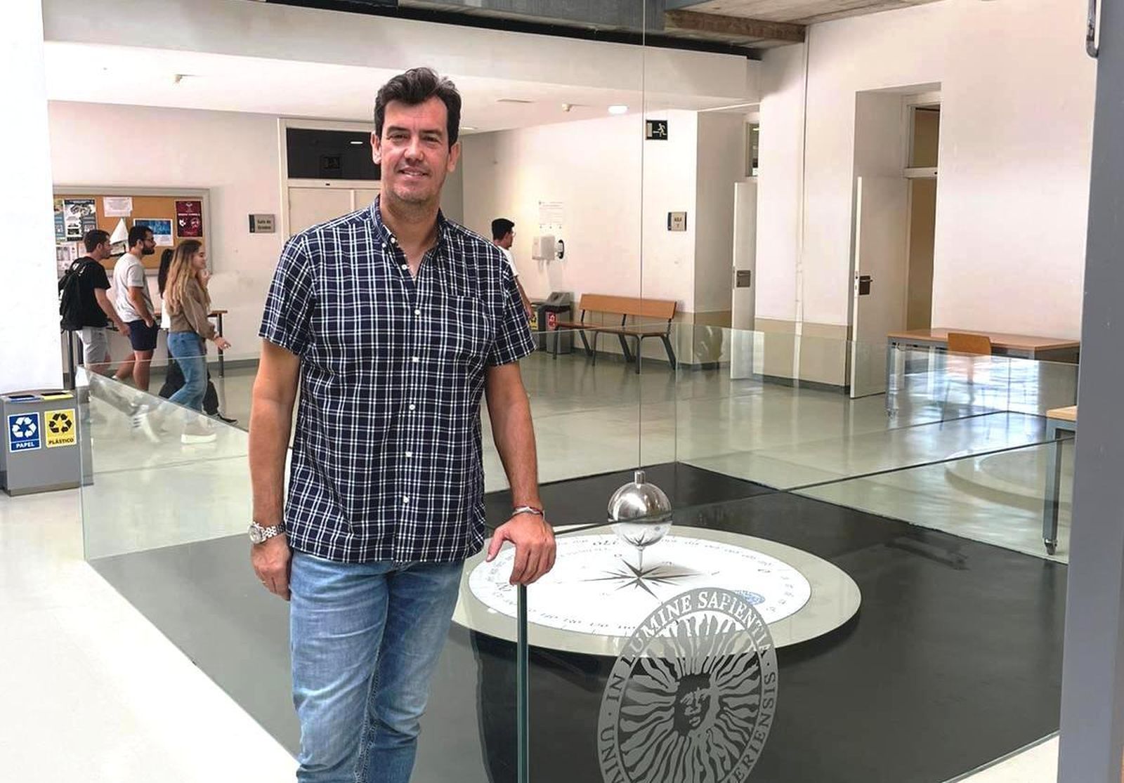 Juan José Salvador en la Universidad de Almería