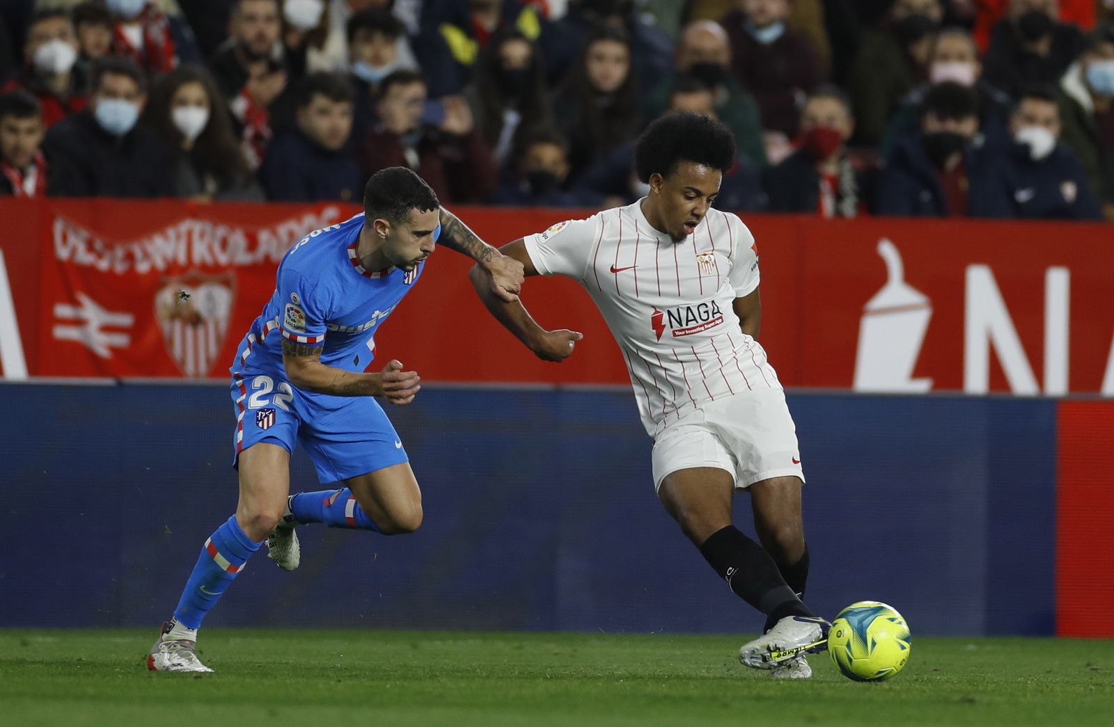 Las imágenes del Sevilla fc-Atlético de Madrid