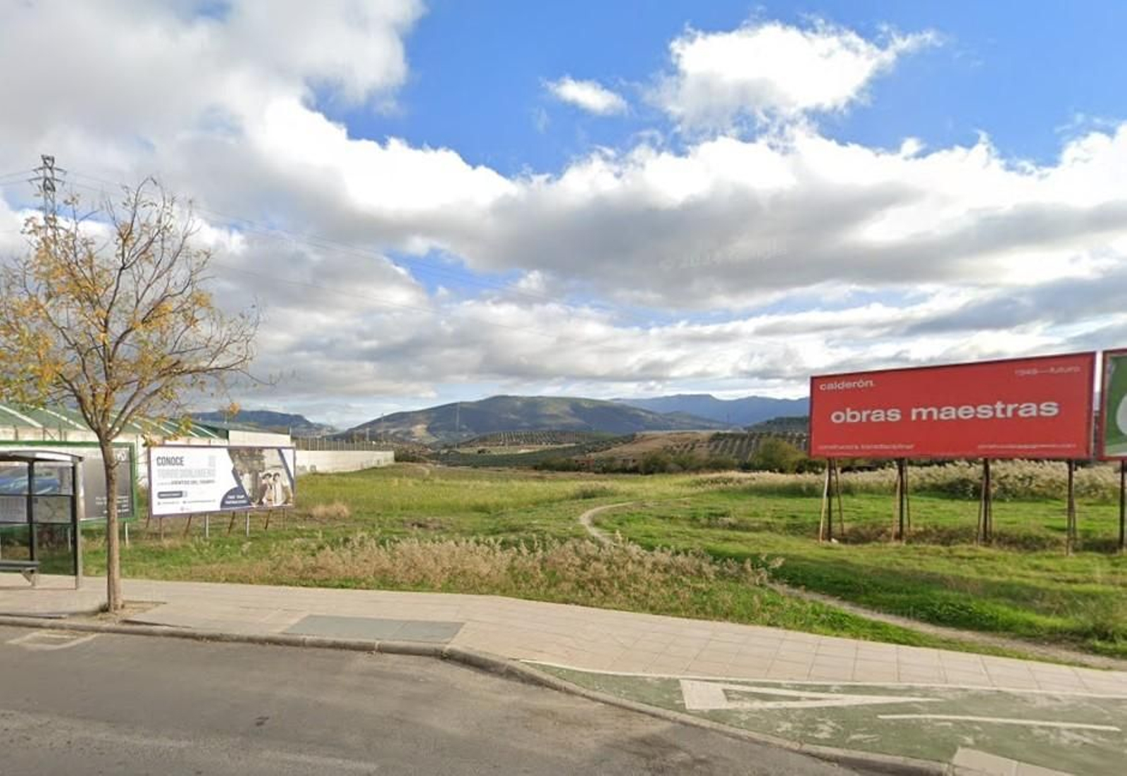 Terrenos que se le cederán a la Universidad de Jaén.