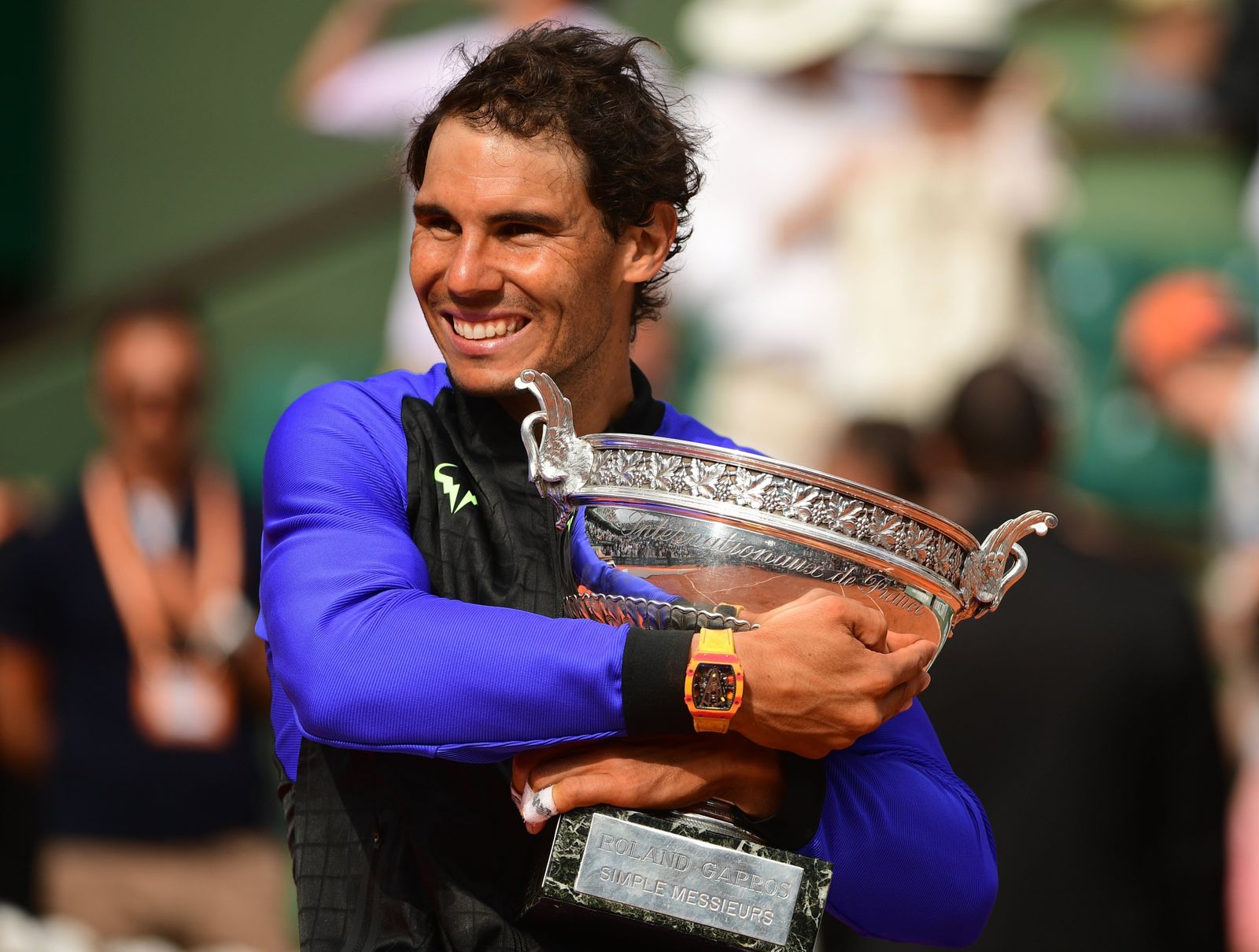 La final del décimo título de Nadal en Roland Garros, en imágenes