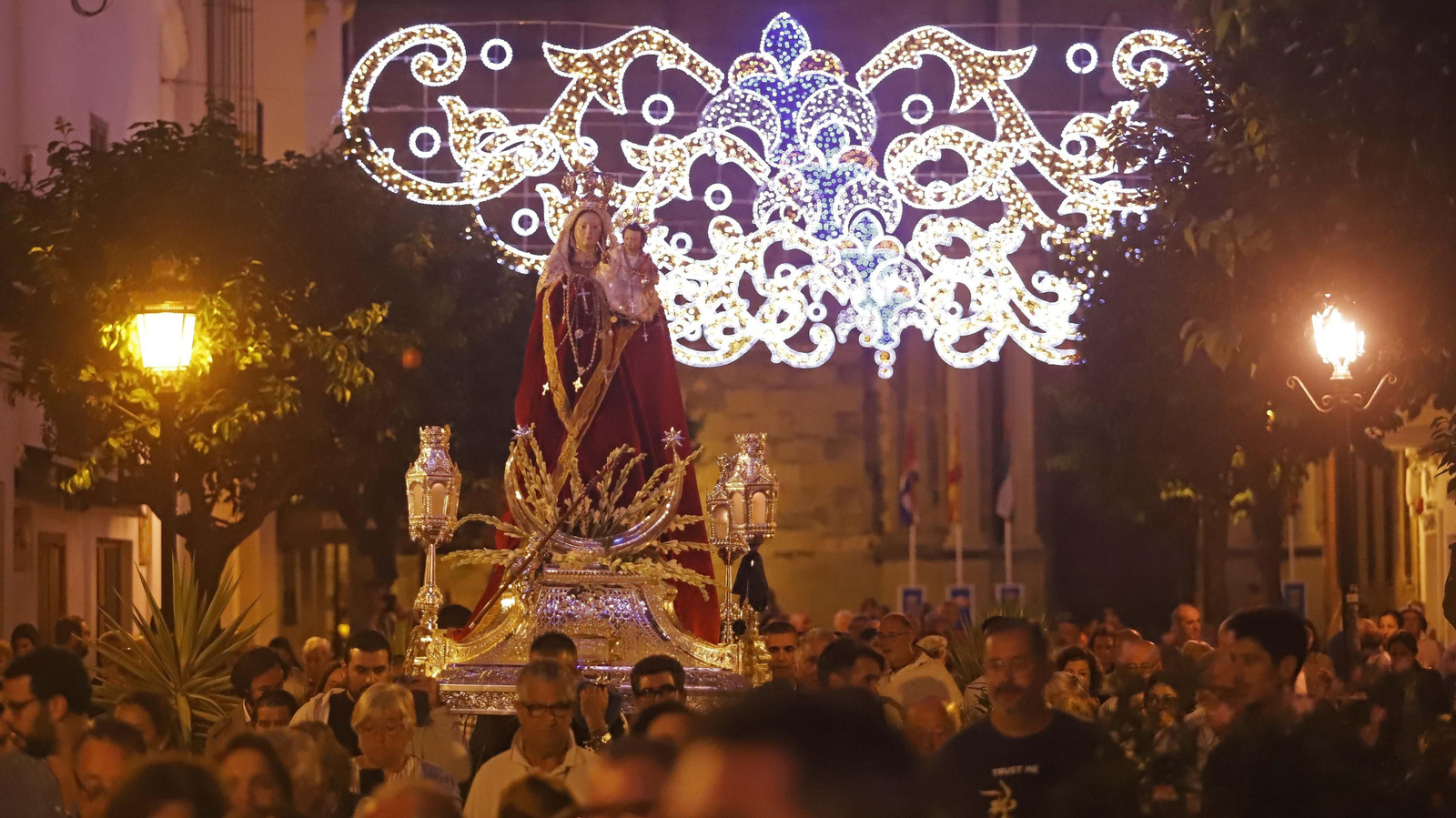 Fotos del retorno de la Virgen de la Luz a su santuario en Tarifa