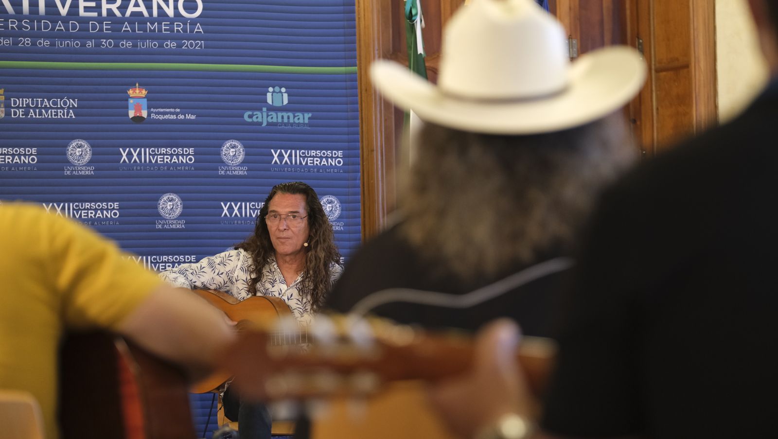 Fotogalería curso de guitarra flamenca de Tomatito. Almería