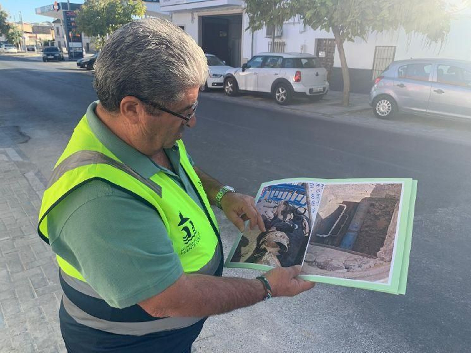El concejal de Obras, Infraestructuras y Medio Ambiente del Ayuntamiento de Puente Genil, Rafael Morales.