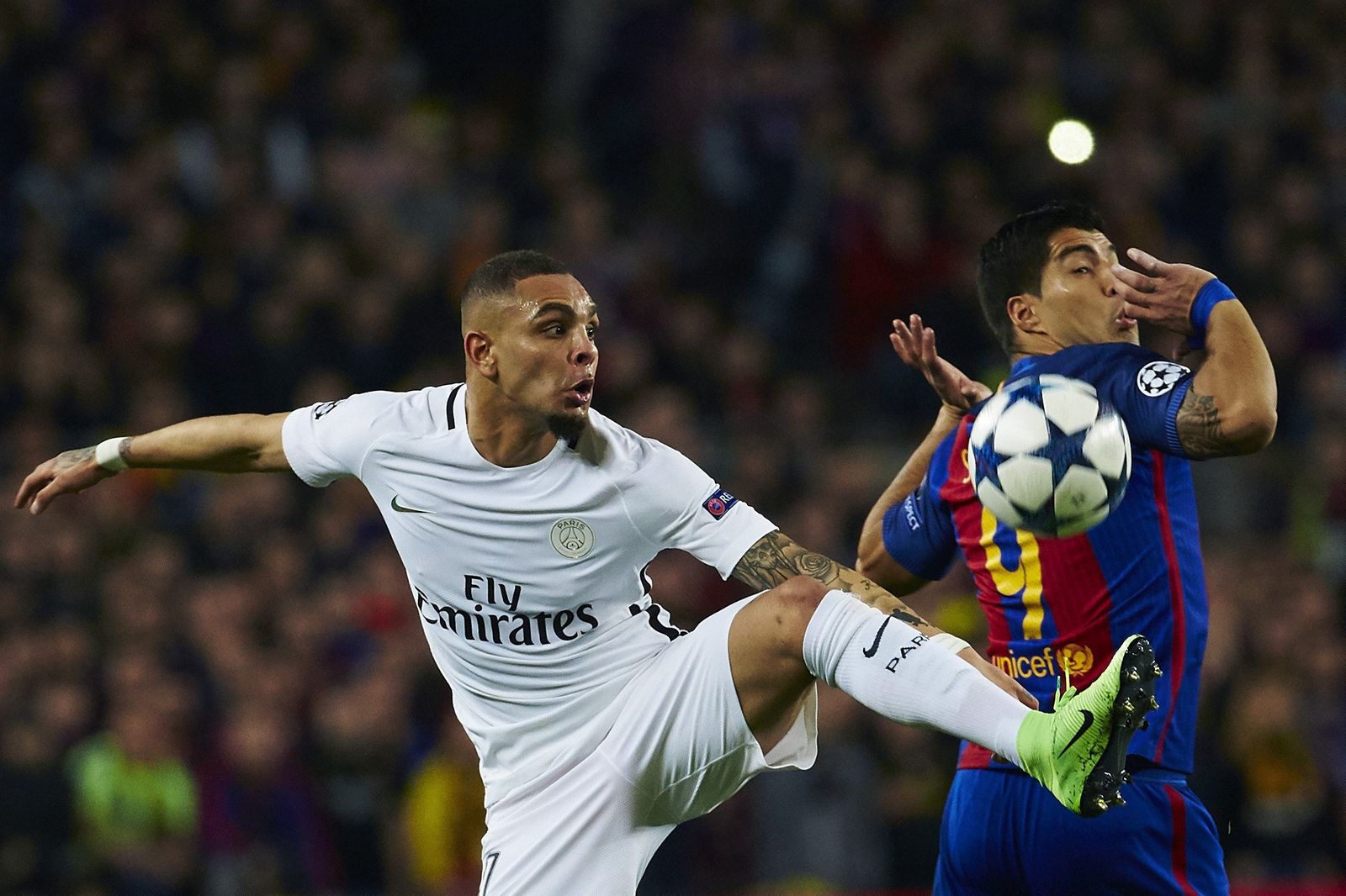 El Barcelona-PSG, en imágenes