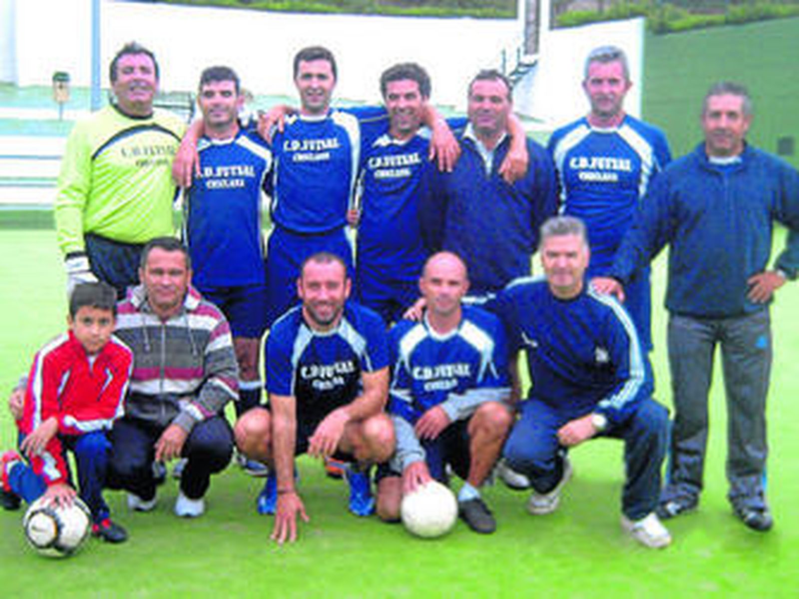 Futsal Unicaja, líder en la categoría de veteranos.