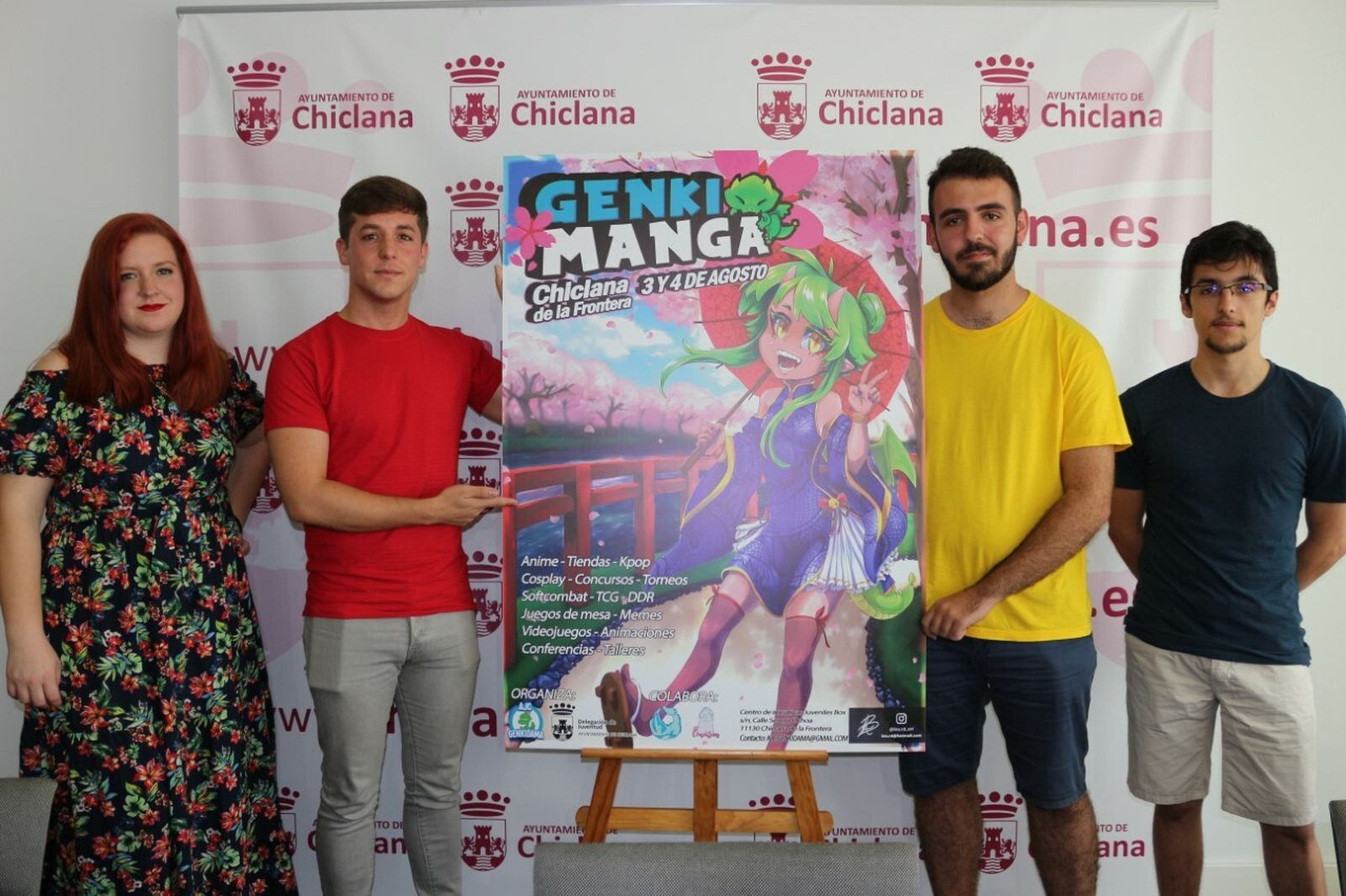 Presentación de la iniciativa juvenil que se desarrollará en agosto.