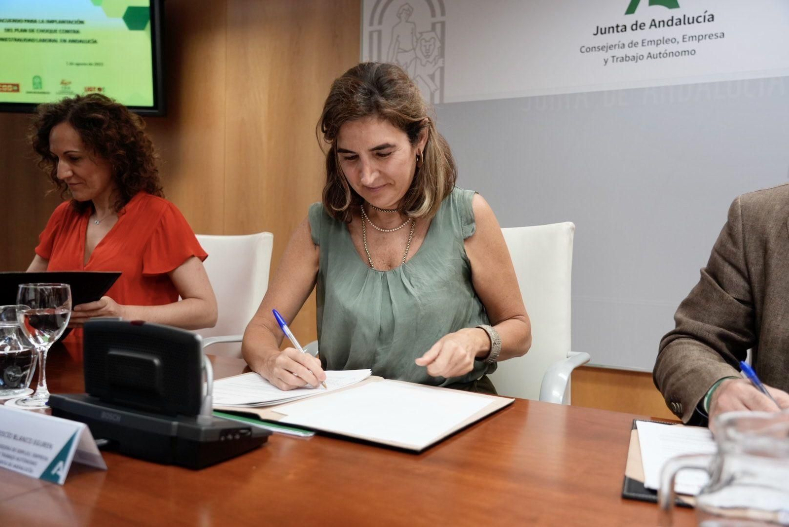 La consejera Rocío Blanco.