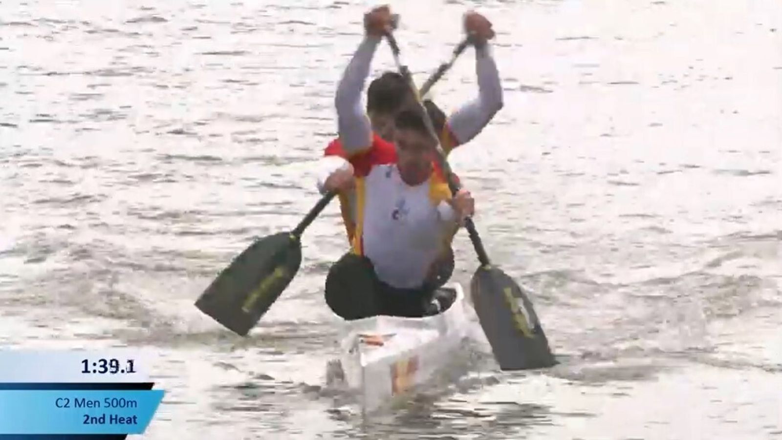 Tano García de la Borbolla y Pablo Martínez, durante su serie en Copenhague.