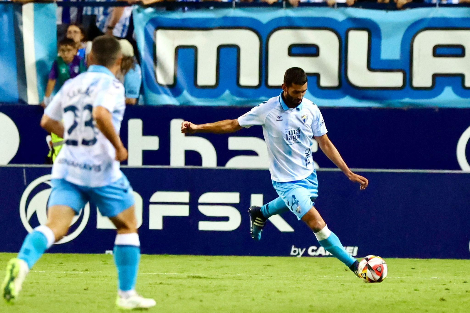 El Málaga CF-Nàstic, en fotos