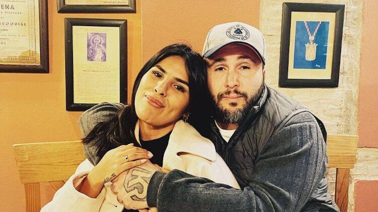 Kiko Rivera, con su hermana Isa, en una foto de sus redes.