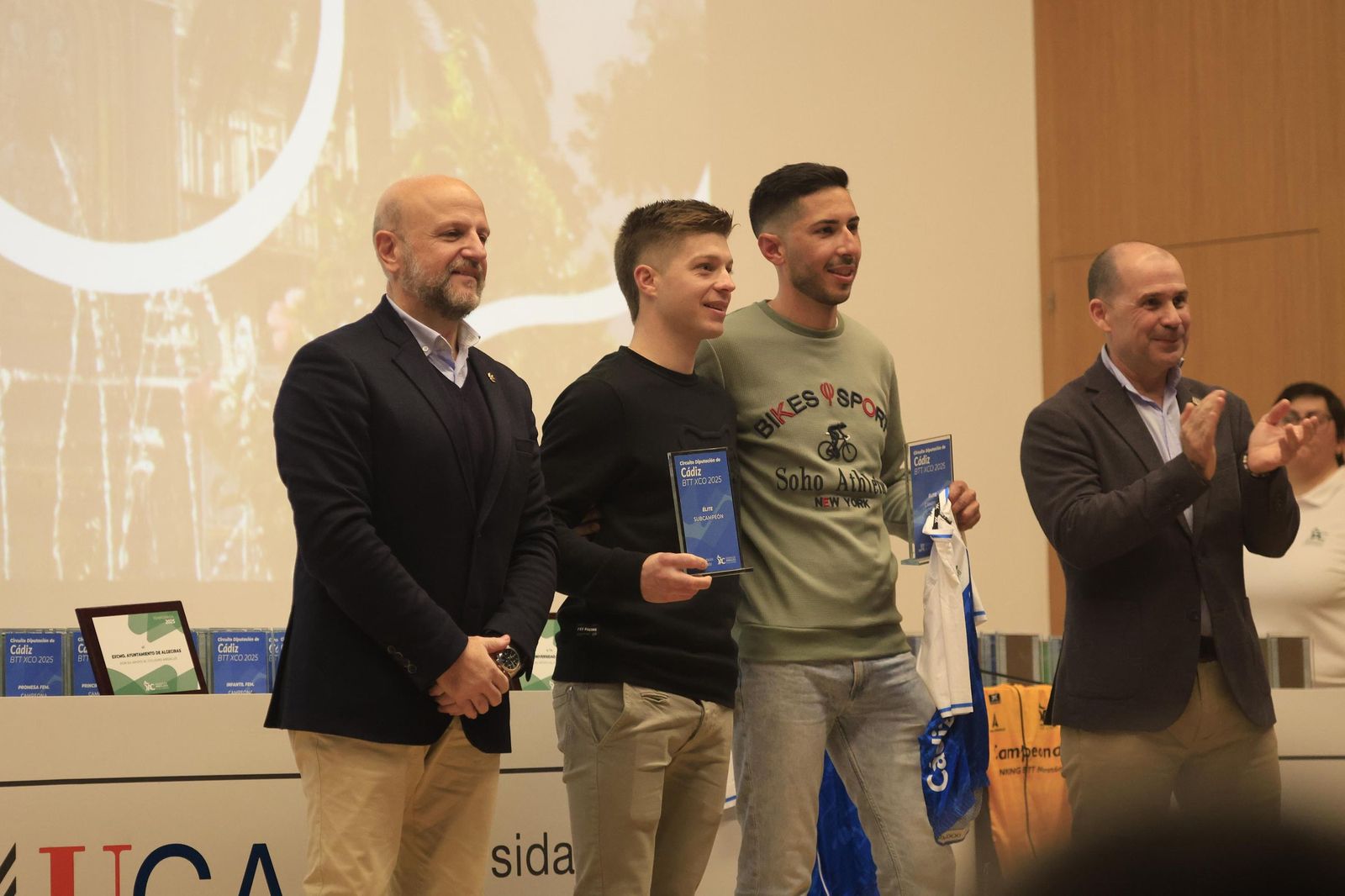 Las fotos de la gala de la Federación Andaluza de Ciclismo, en Algeciras
