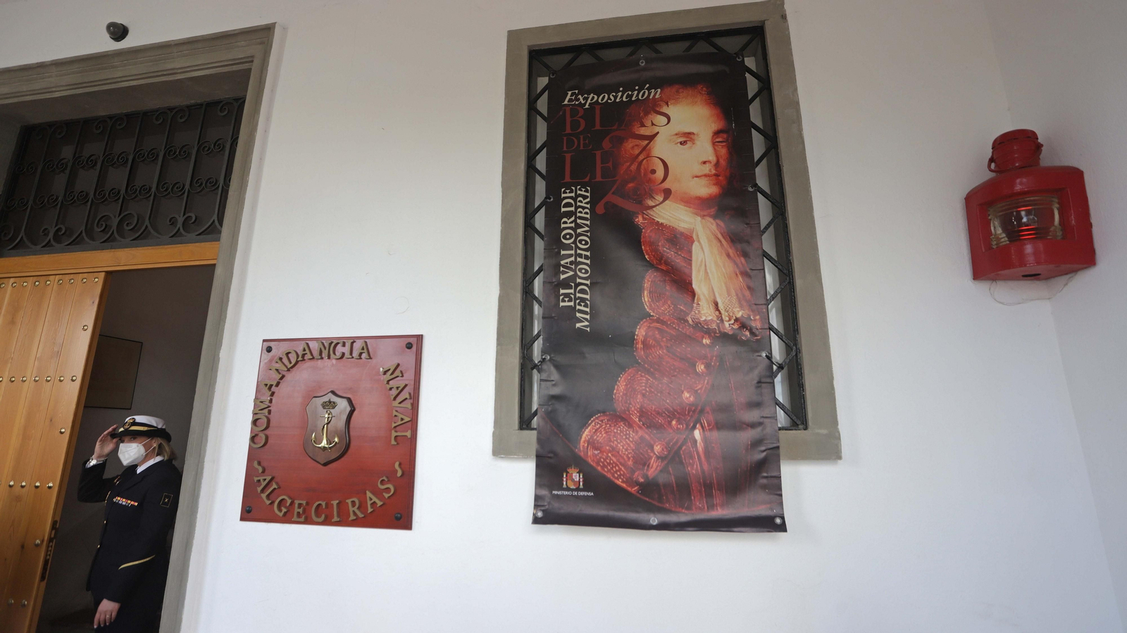 Fotos de la inauguración de la exposición sobre Blas de Lezo en Algeciras