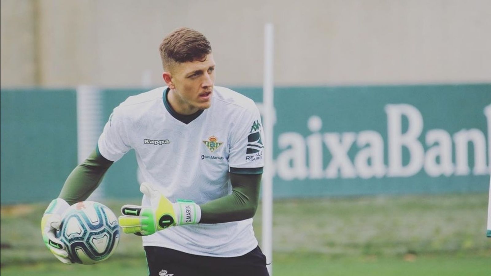 Carlos Marín llegó a la entidad bética en la campaña 2018-2019.