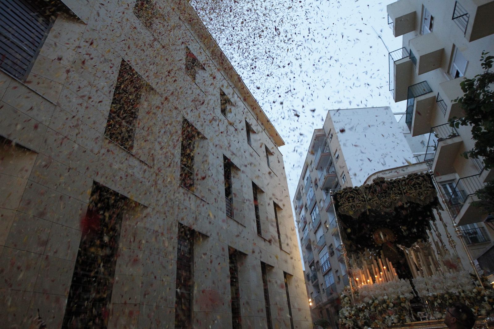Imágenes de la Procesión de Estudiantes. Semana Santa Almería 2019