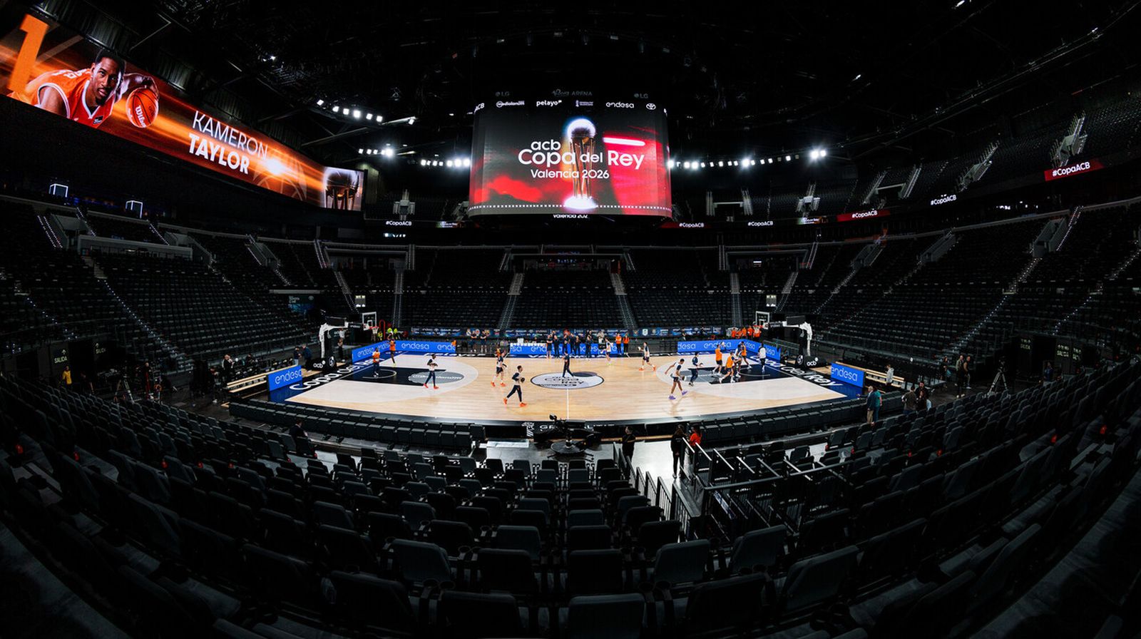 Vista del Roig Arena.