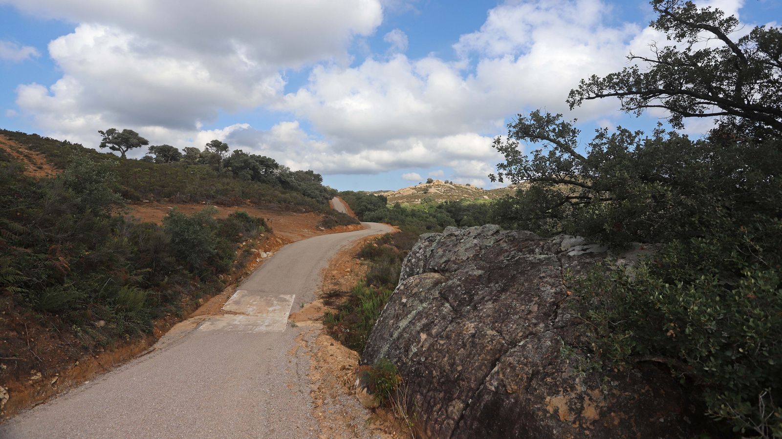 Fotos del futuro Corredor Verde Dos Bahías en Los Barrios