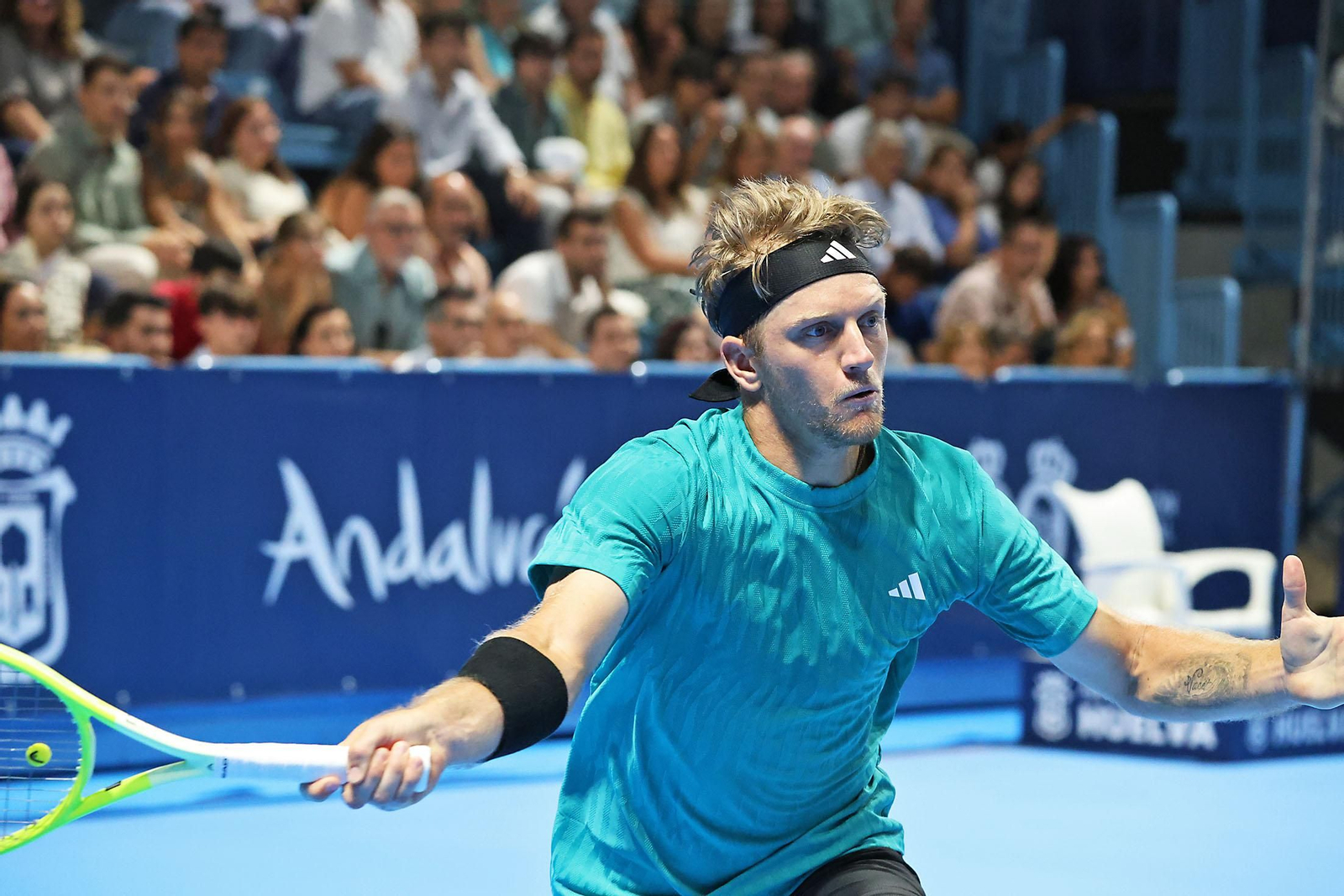Imágenes de la final masculina de la Copa del Rey de tenis entre Daniil Medvedev y Alejandro Davidovich