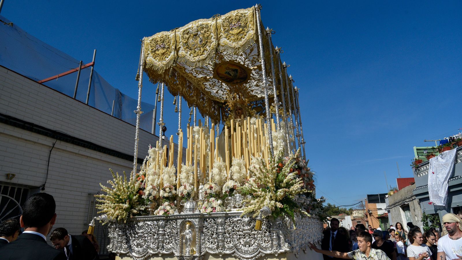 Procesión de la Virgen de La Salud en La Li´nea