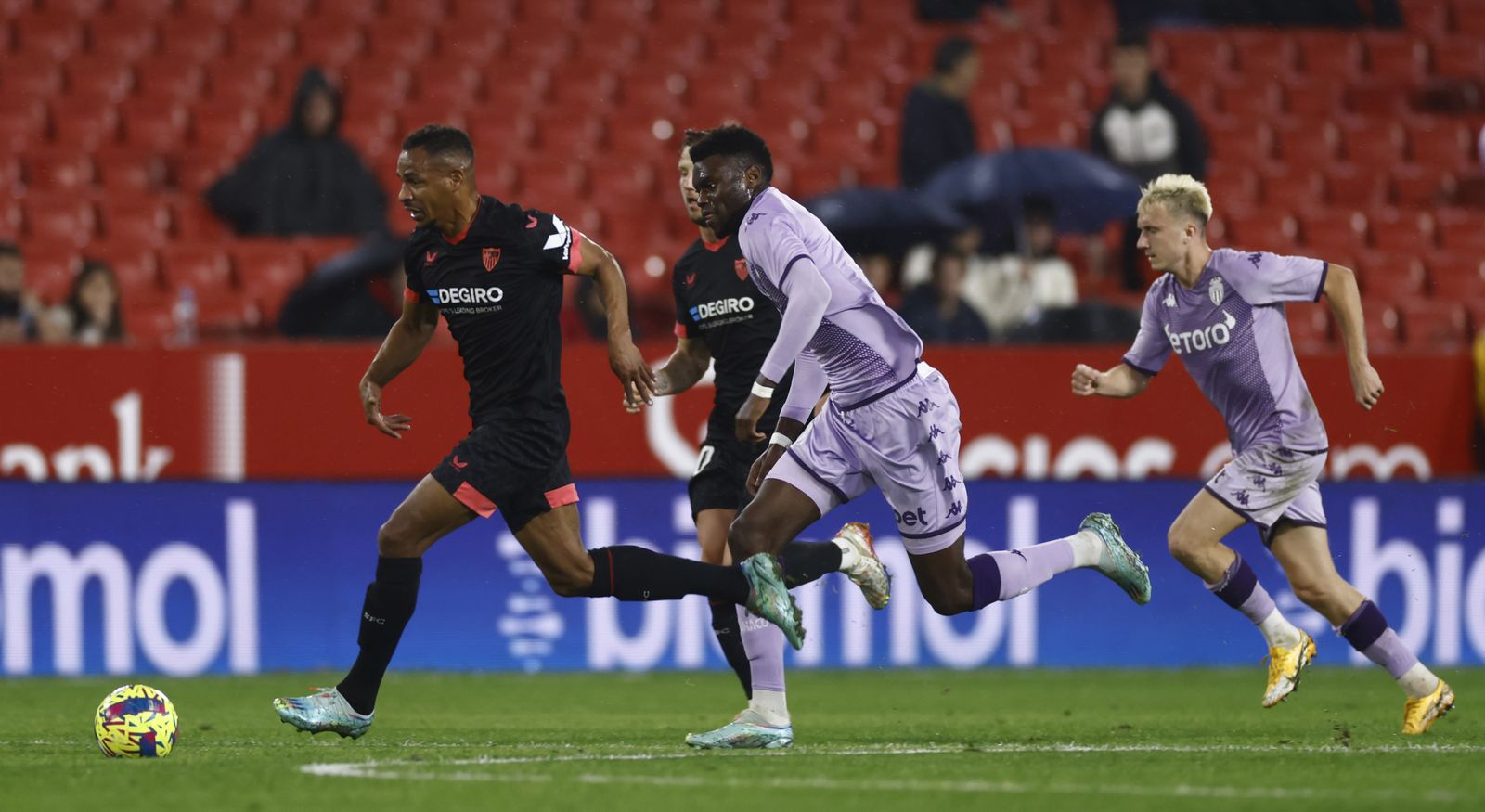 Las imágenes del Sevilla fc-Mónaco