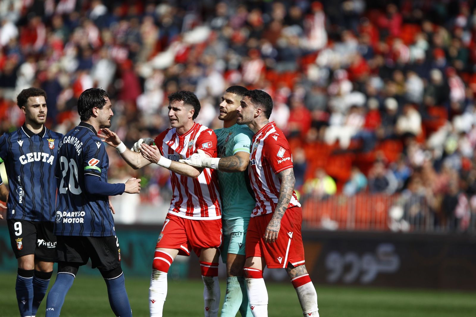 Las imágenes del partido U.D. Almería - A.D. Ceuta