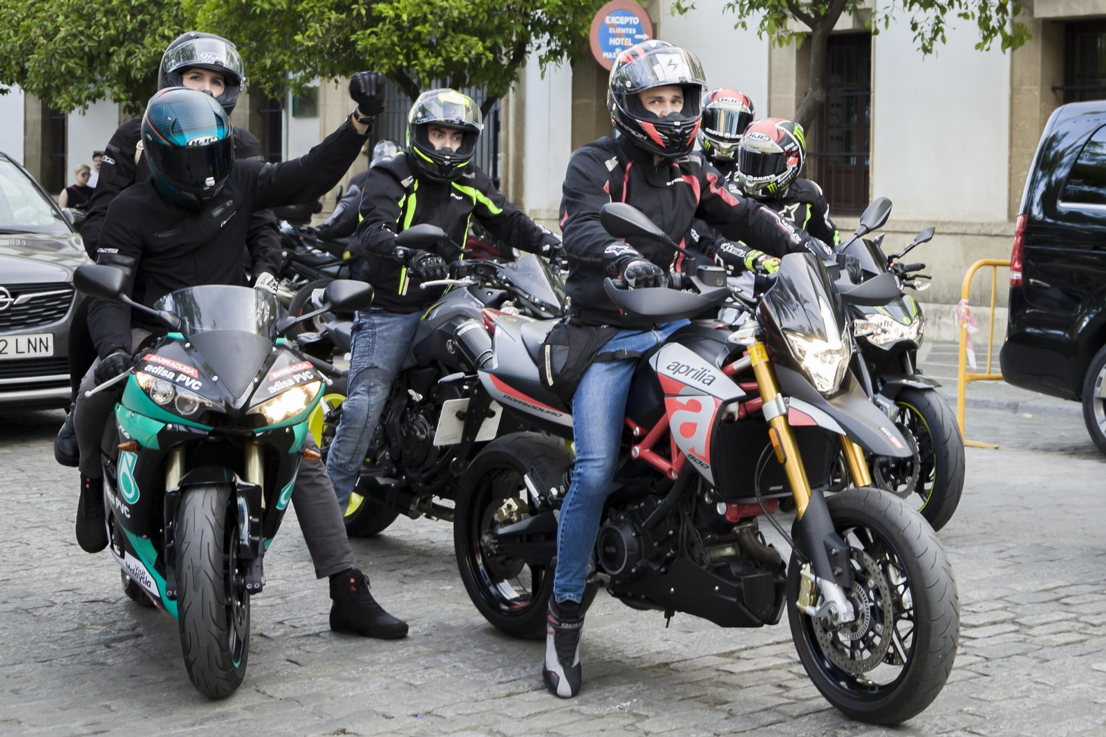 Gran ambiente motero en todo Jerez