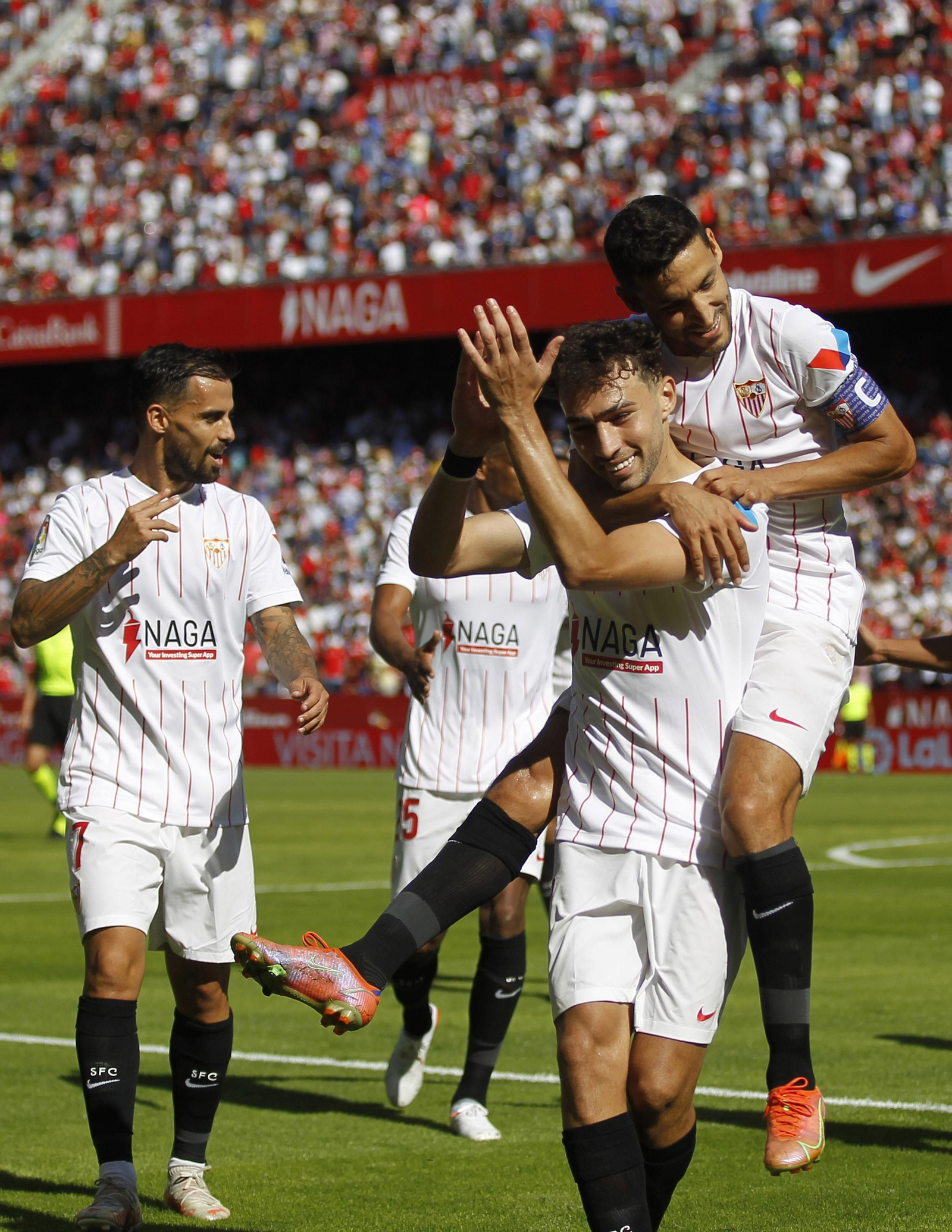 Las imágenes del Sevilla-Levante