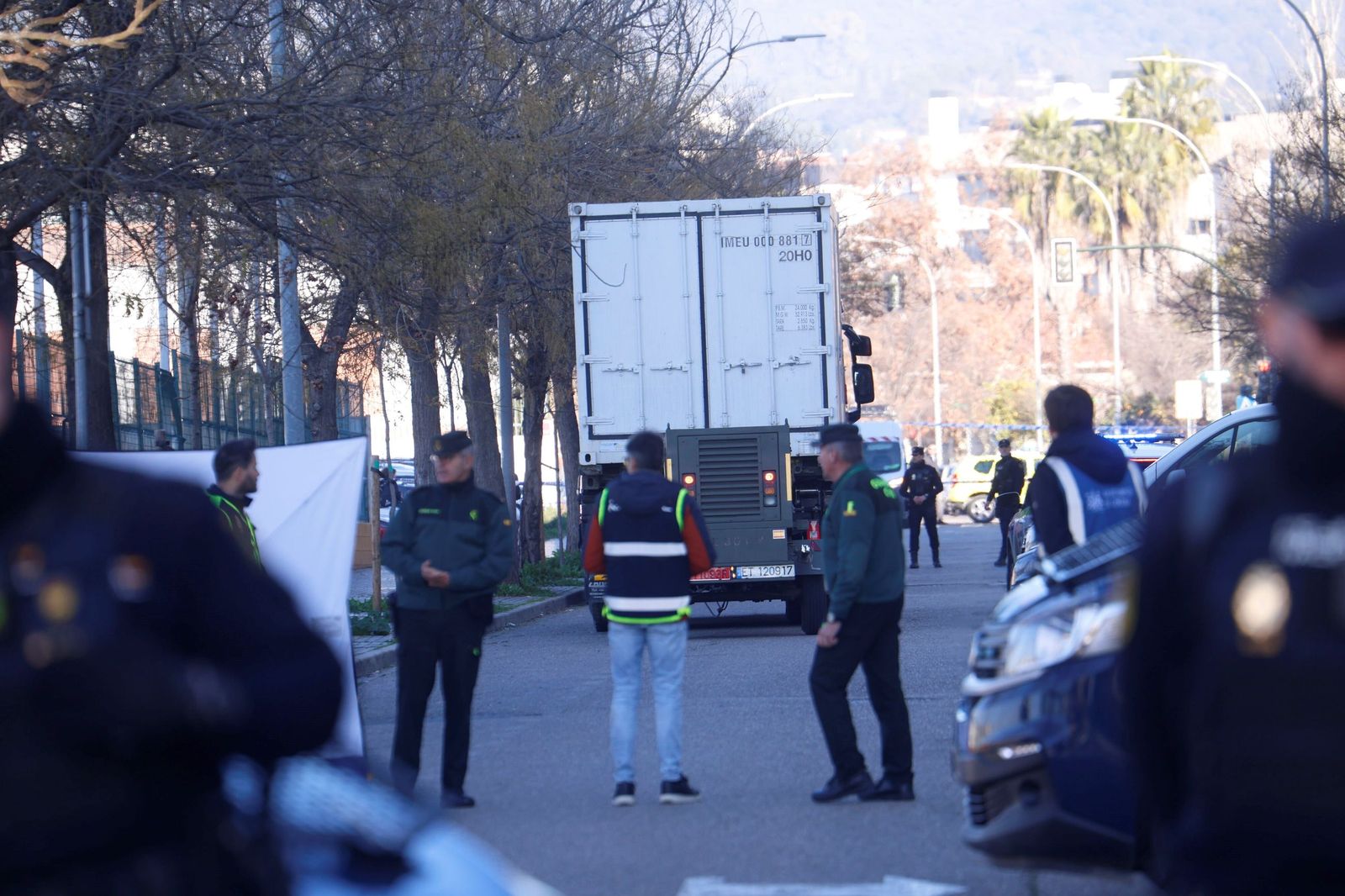 El Instituto de Medicina Legal de Córdoba recibe los primeros cuerpos del accidente de Adamuz