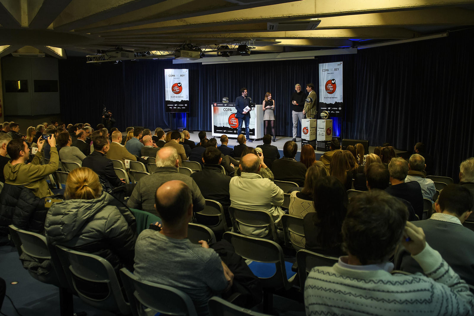 Las fotos del sorteo de la Copa del Rey de Badalona