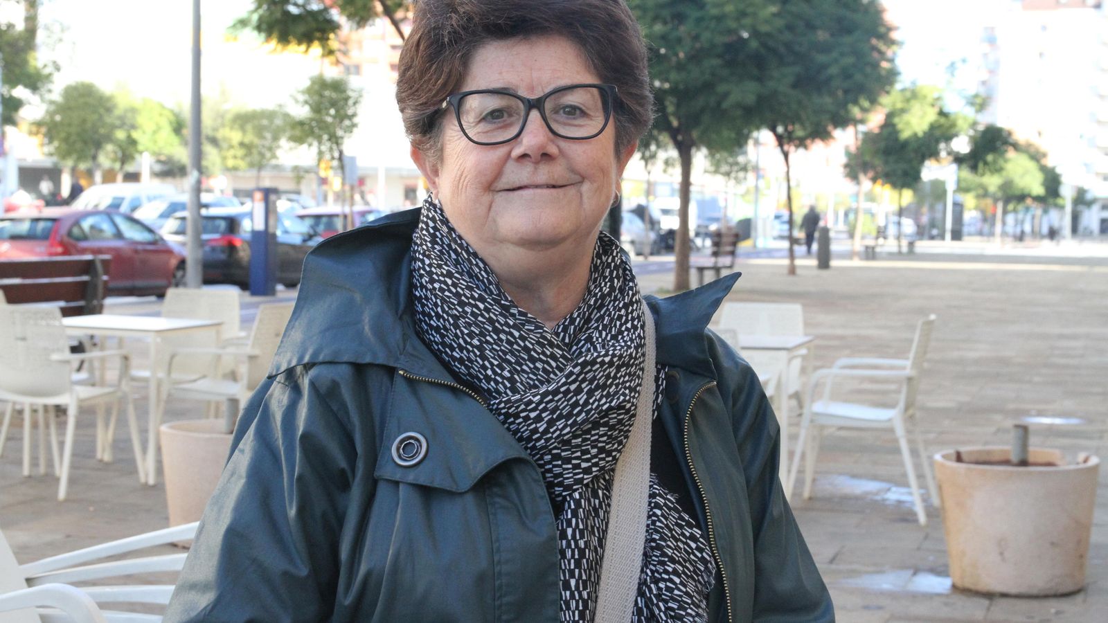 Luisa Domínguez, presidenta de la Asociación de Vecinos de Pescadería