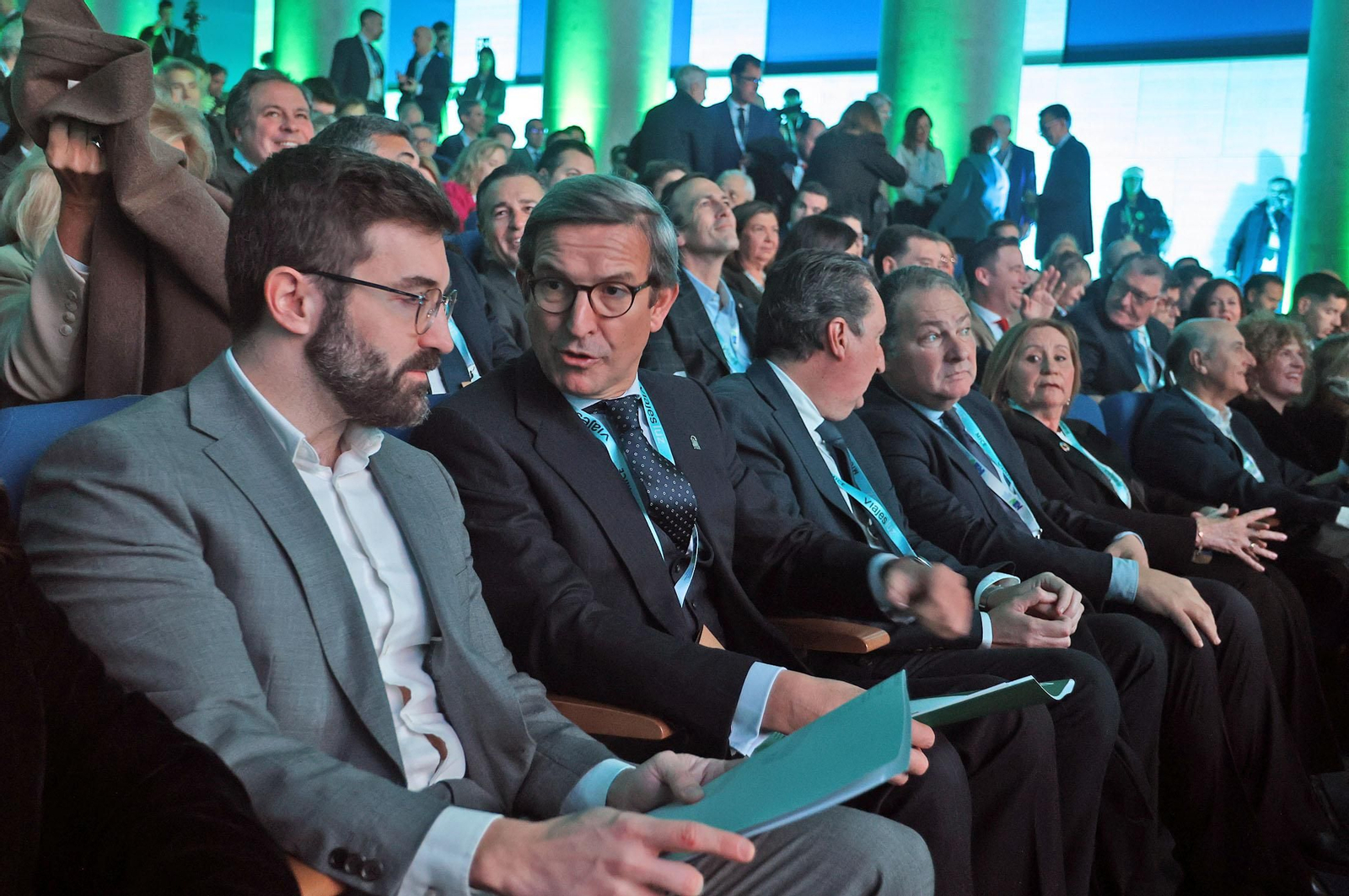 Imágenes de la inauguración del II Congreso Nacional de Hidrógeno Verde celebrado en Huelva