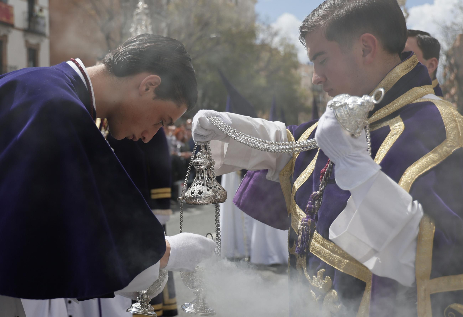 la Hermandad de San Benito en la Semana Santa de Sevilla 2025