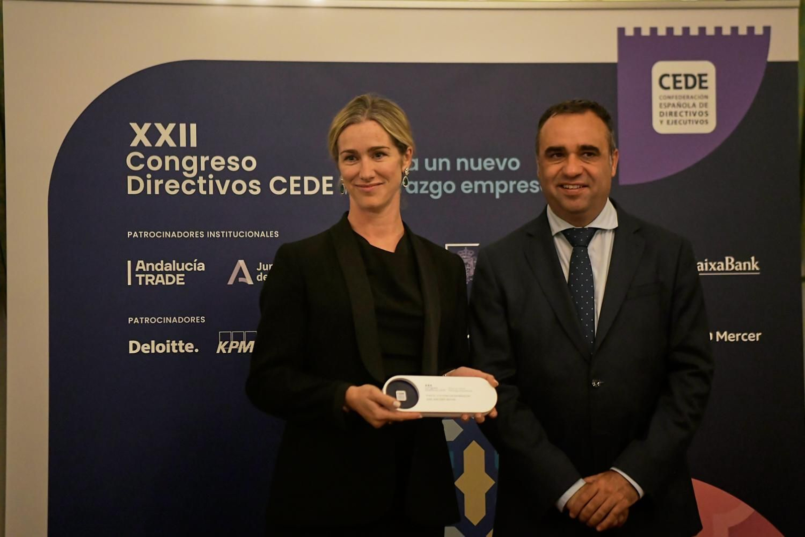 Las mejores imágenes de la entrega de premios de la Fundación CEDE a empresas y directivos en Granada