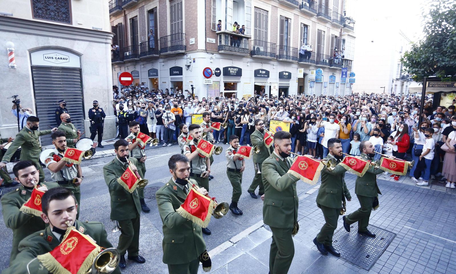 Las fotos de la procesión de La Paloma en Málaga