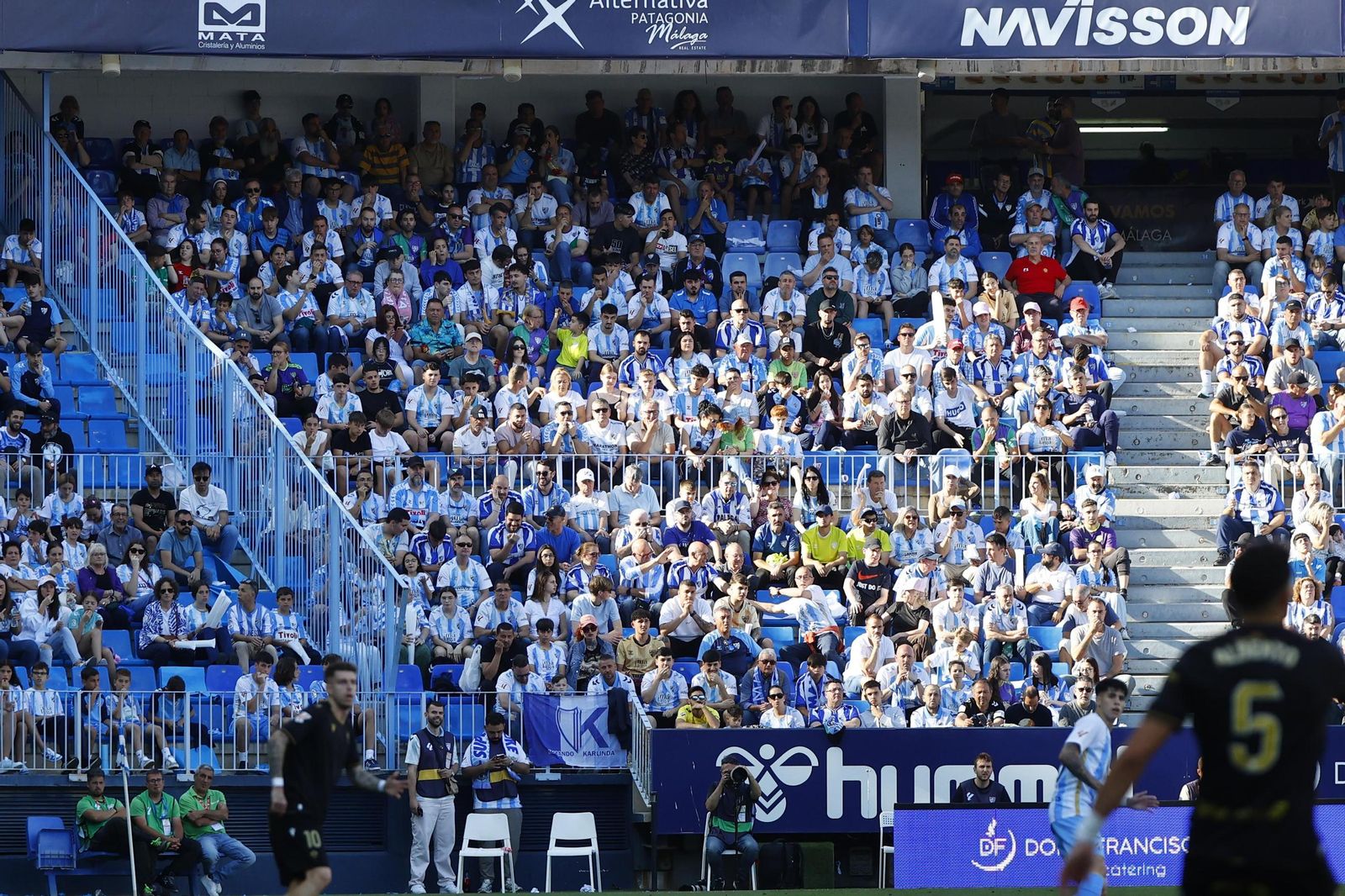 Búscate en las gradas de La Rosaleda en el Málaga CF-Castellón