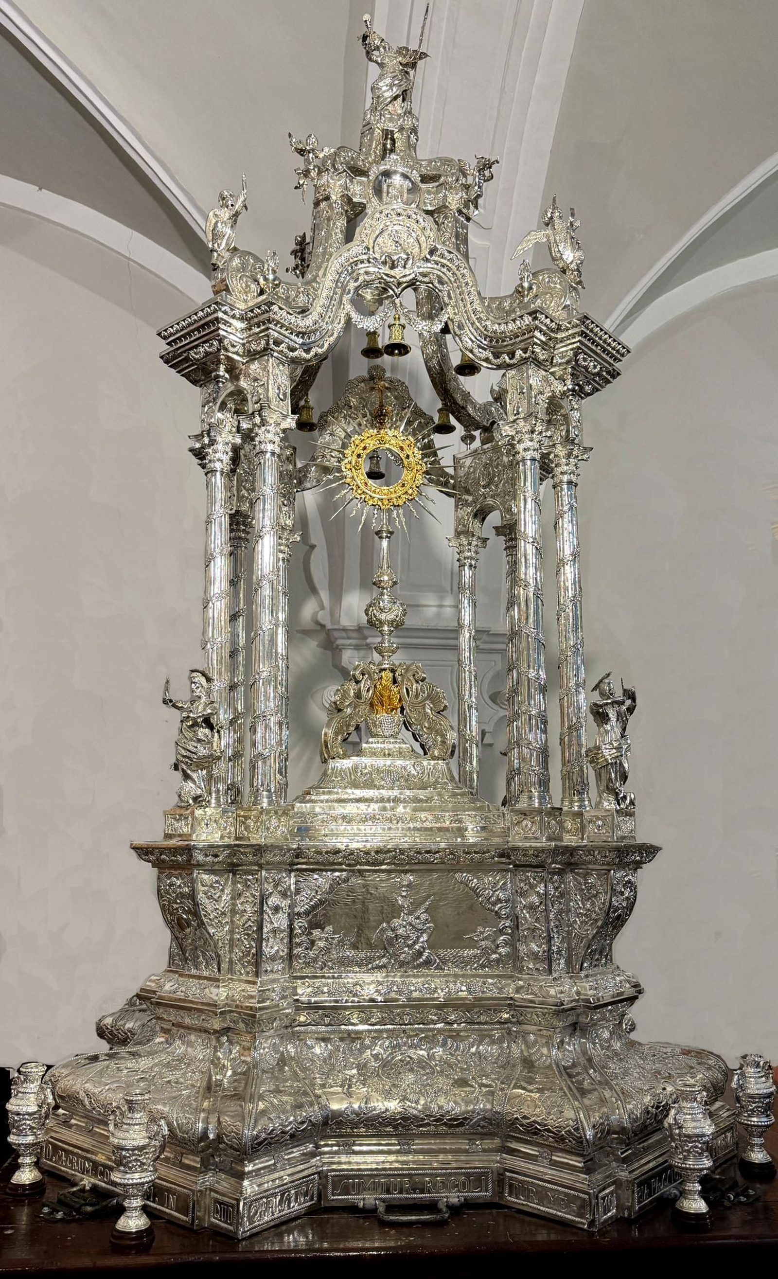 Custodia procesional del Corpus Christi de Huelva Custodia procesional del Corpus Christi de Huelva