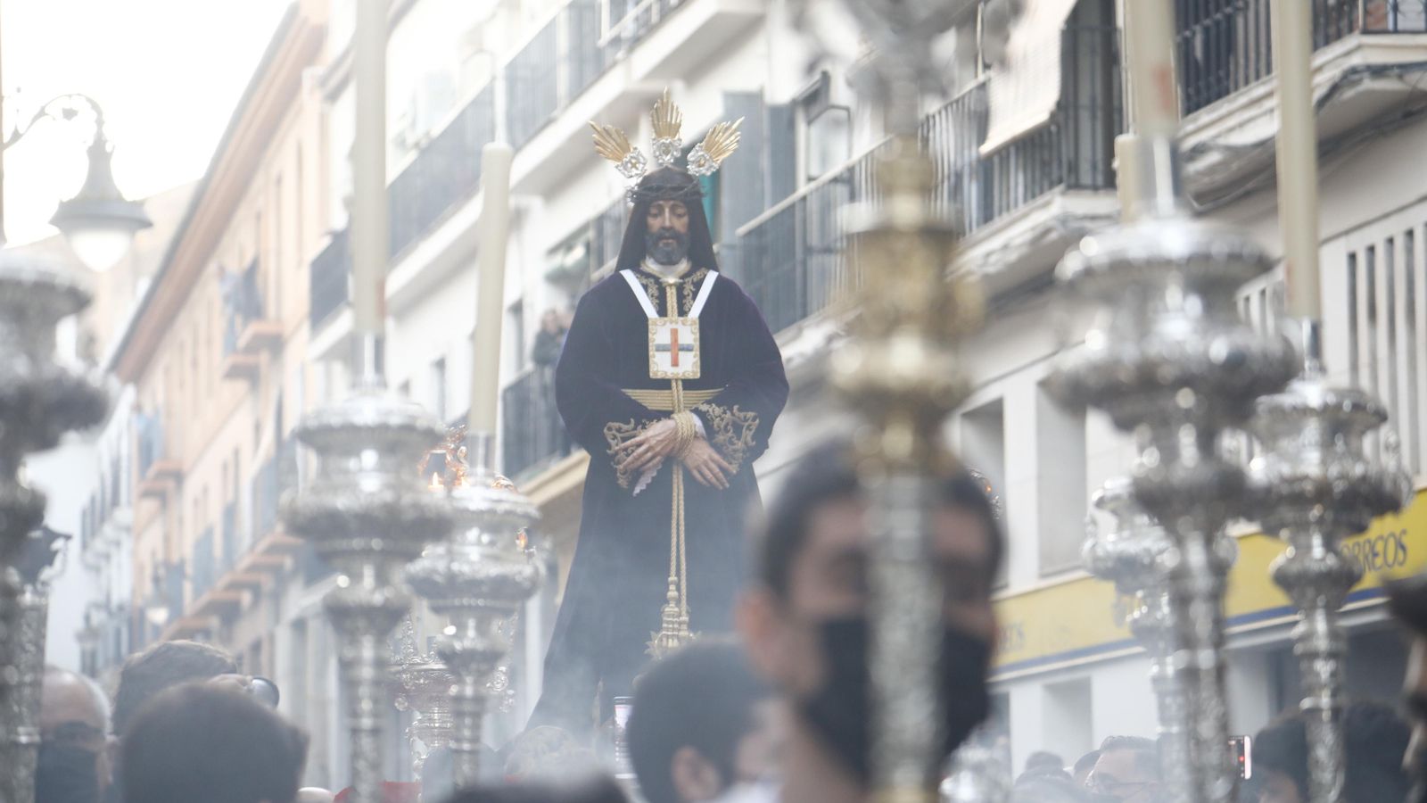El Señor de Córdoba, durante su traslado.