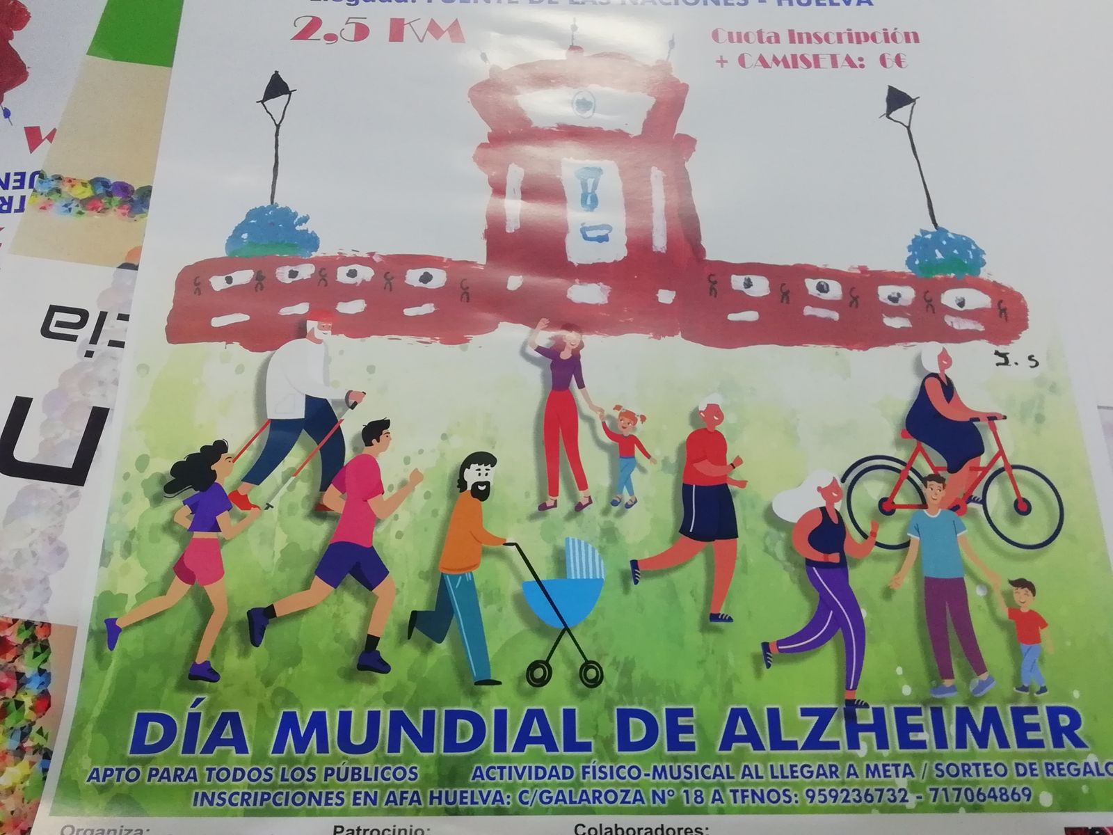 Dibujo realizado por enfermos de alzheimer.