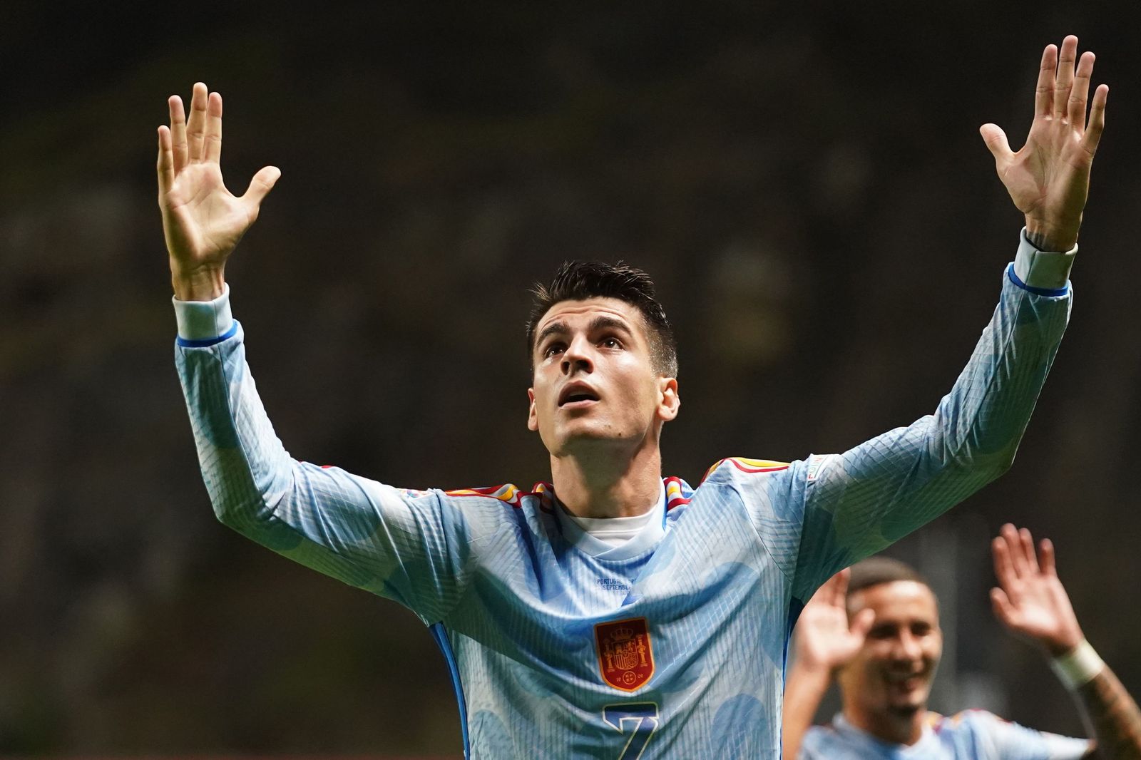 Las imágenes del triunfo de España en Portugal