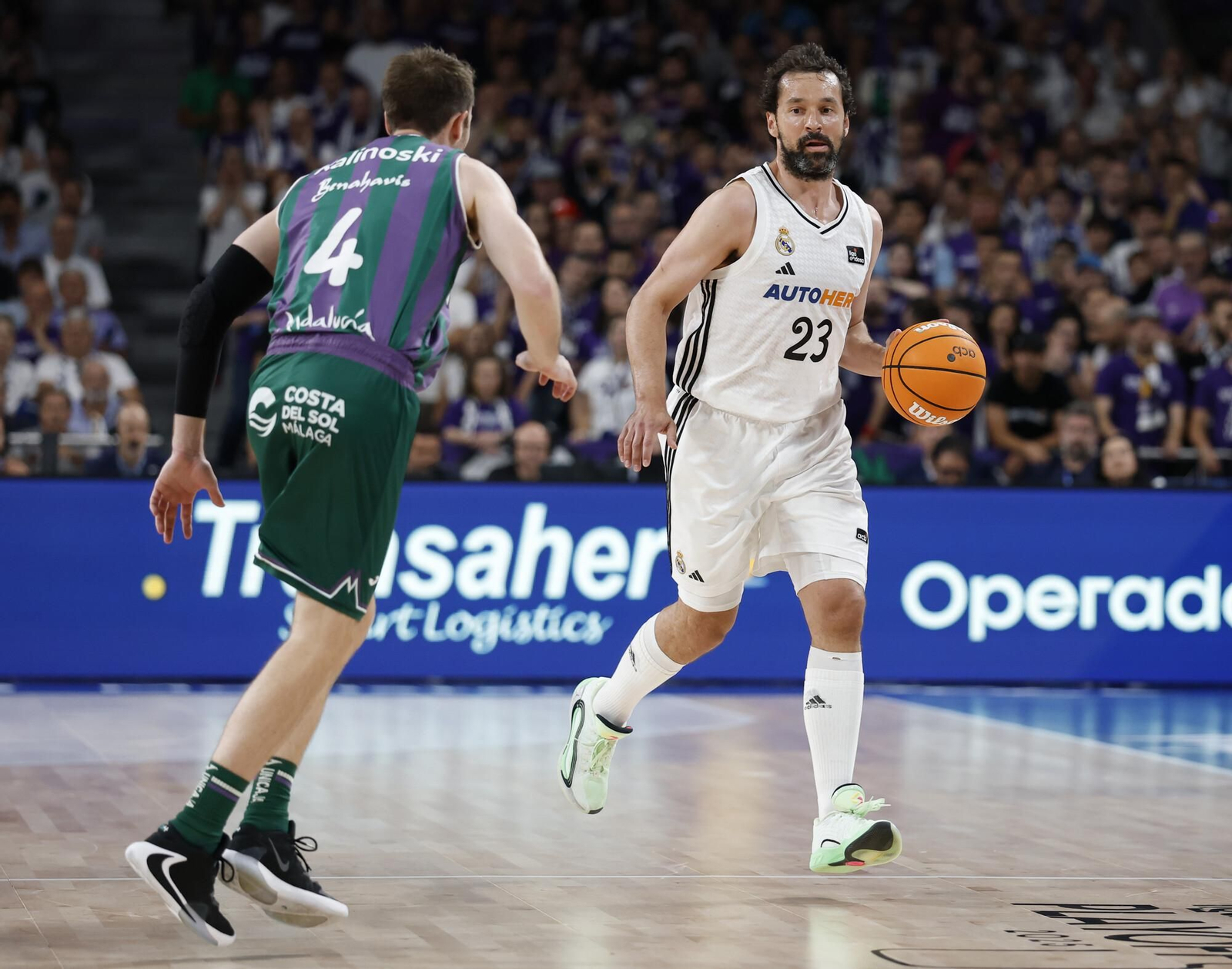 El Real Madrid-Unicaja en fotos