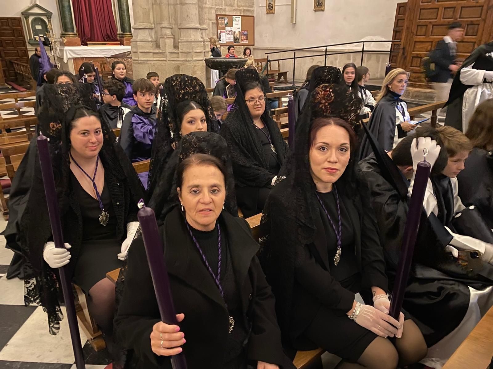 En imágenes: Primera suspensión en la tarde del Jueves Santo