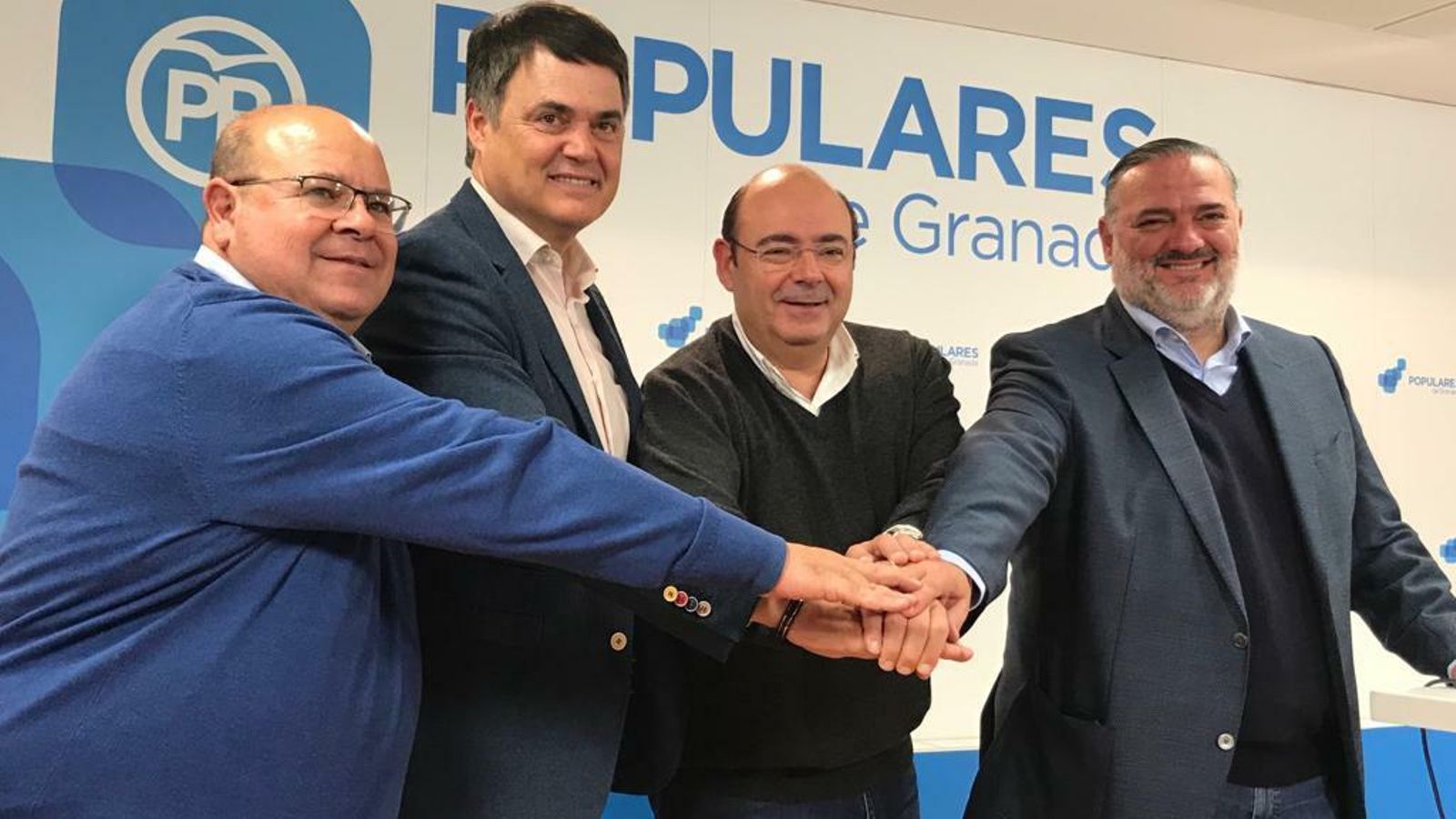 José Robles, Carlos Rojas, Sebastián Pérez y Pablo García.