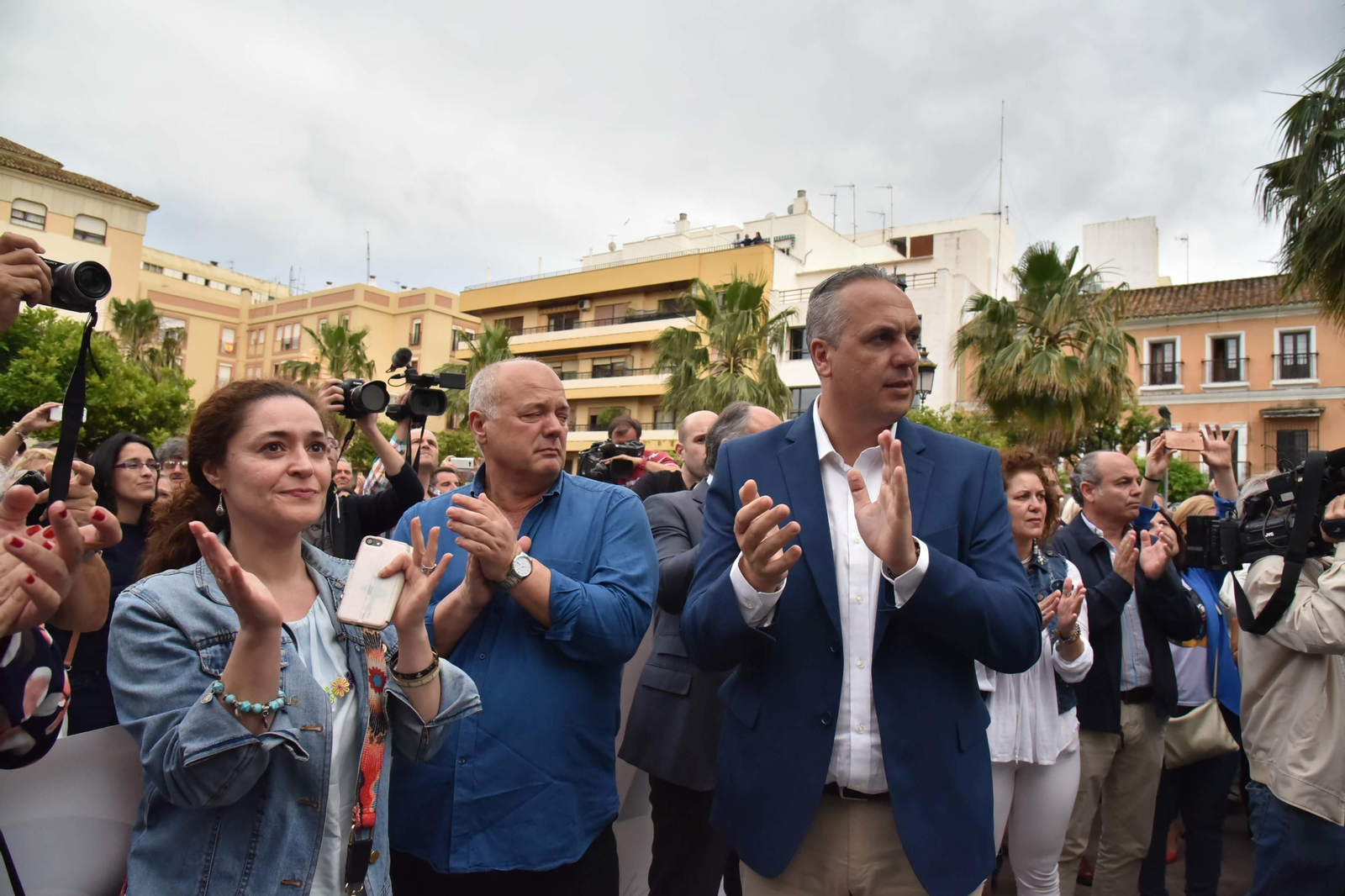 Las imágenes de la manifestación en la Plaza Alta de Algeciras