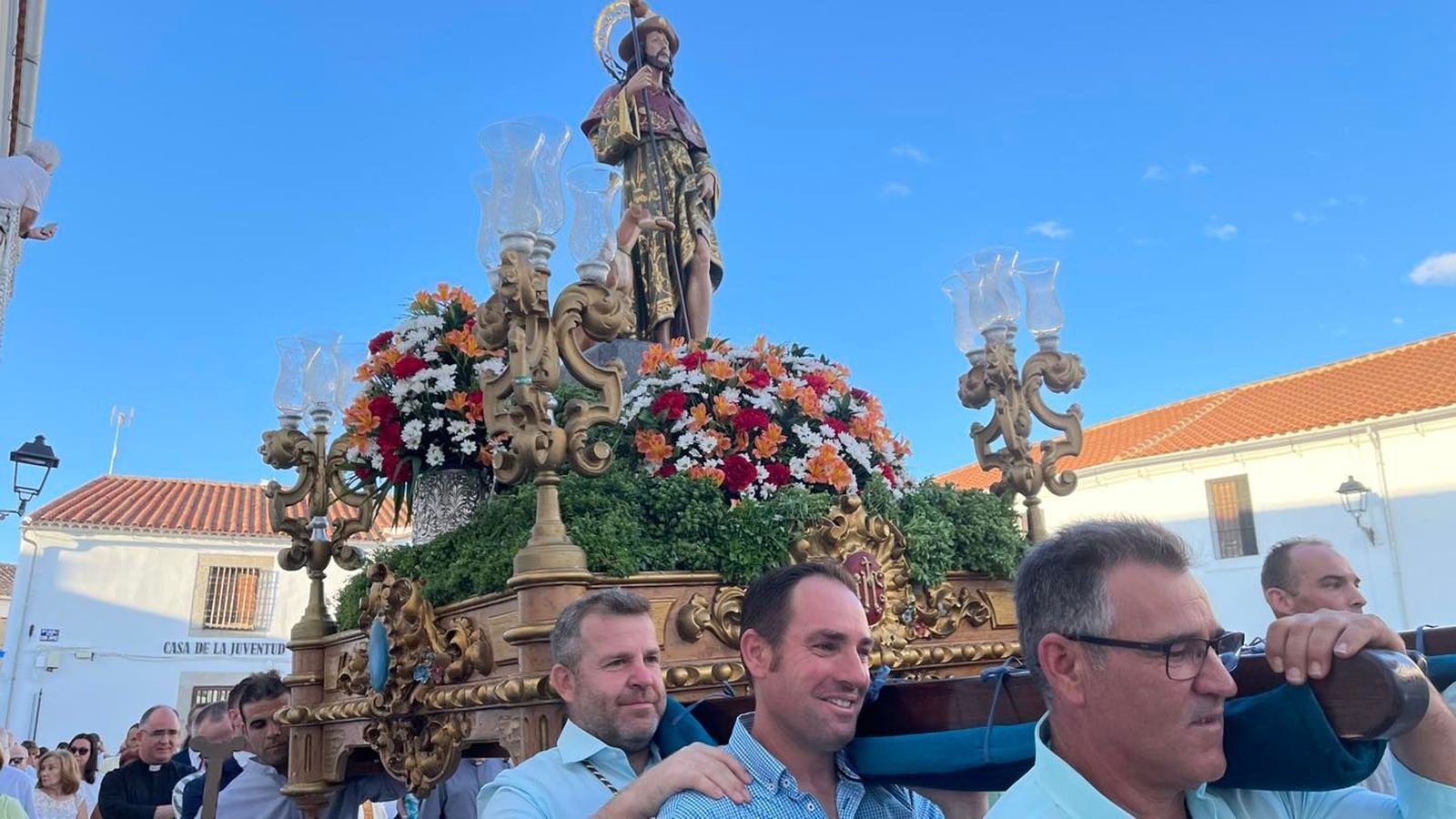 Las mejores imágenes de la celebración de San Roque en Dos Torres