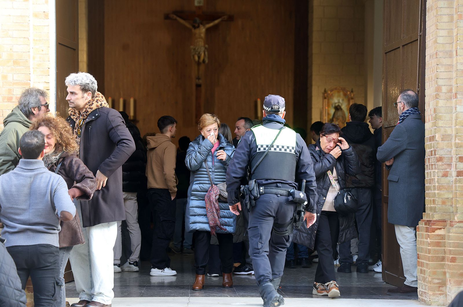 Fotografías de la misa de despedida a David Cordón