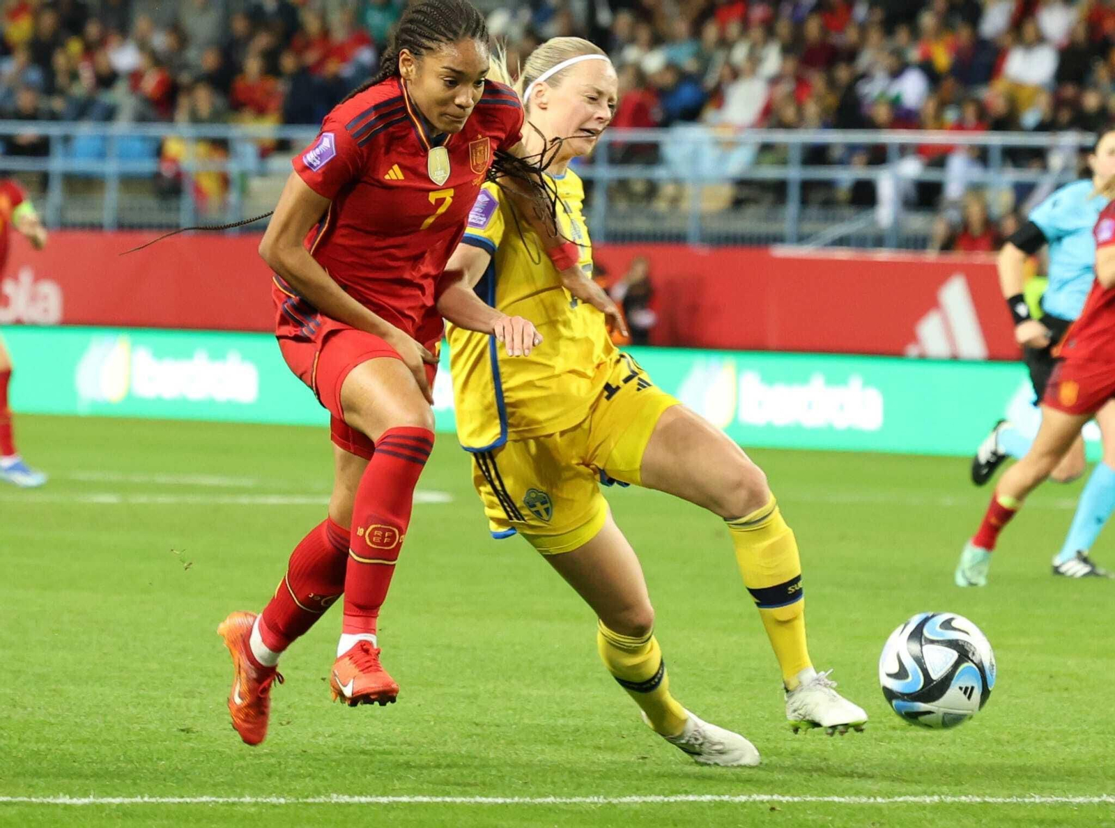 España - Suecia, en fotos