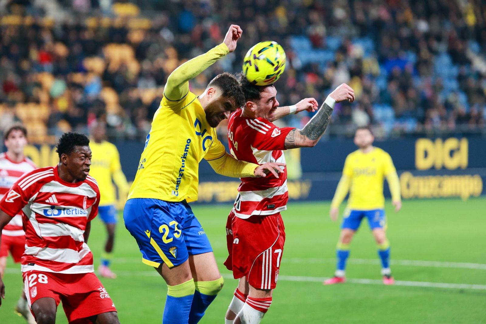 Las imágenes del Cádiz CF-Granada