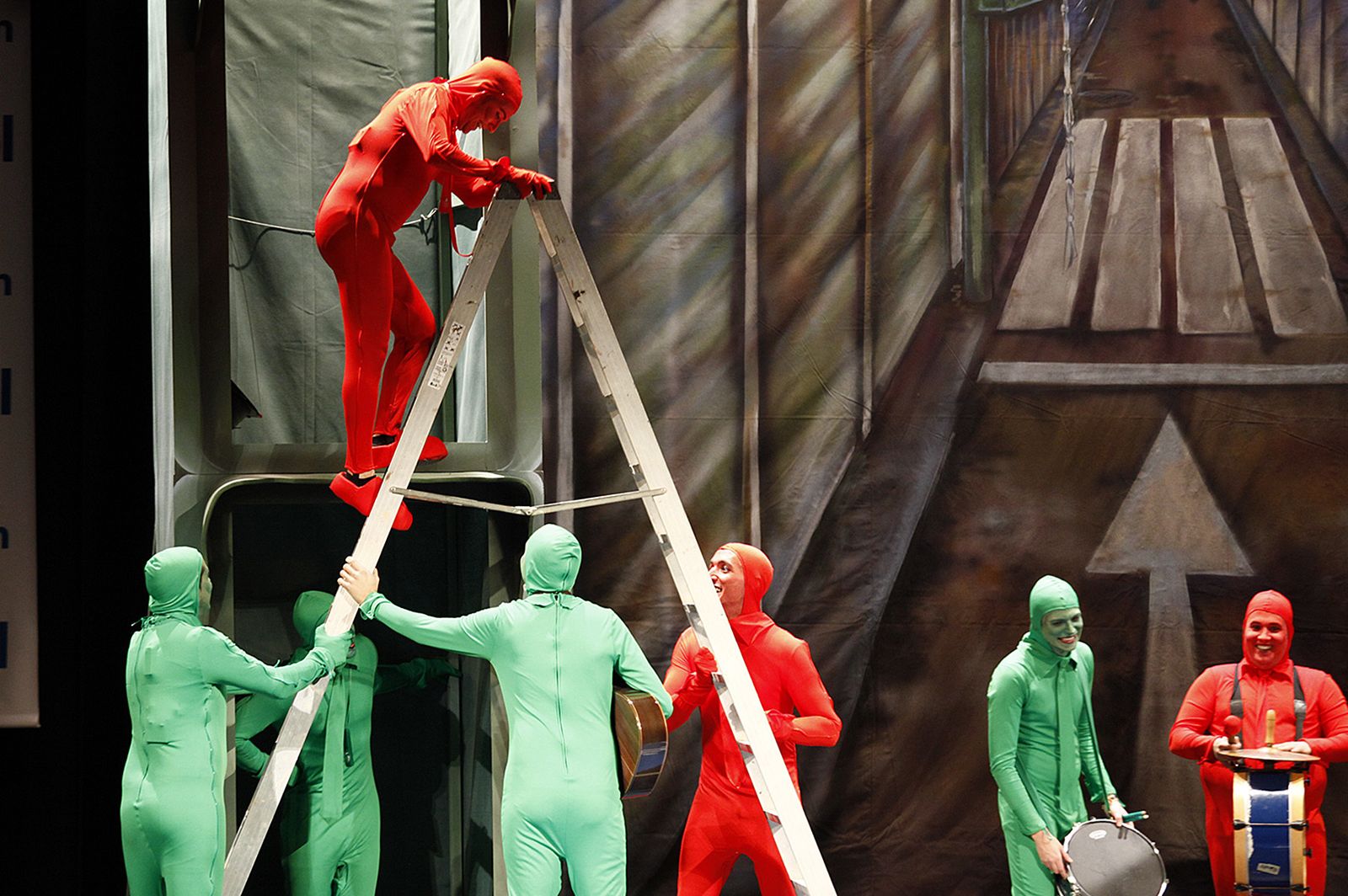 Las imágenes de la decimoctava función clasificatoria