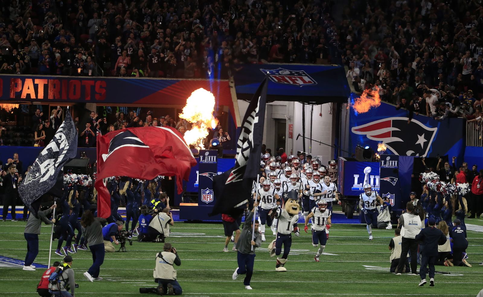 Las imágenes de la final de la Super Bowl